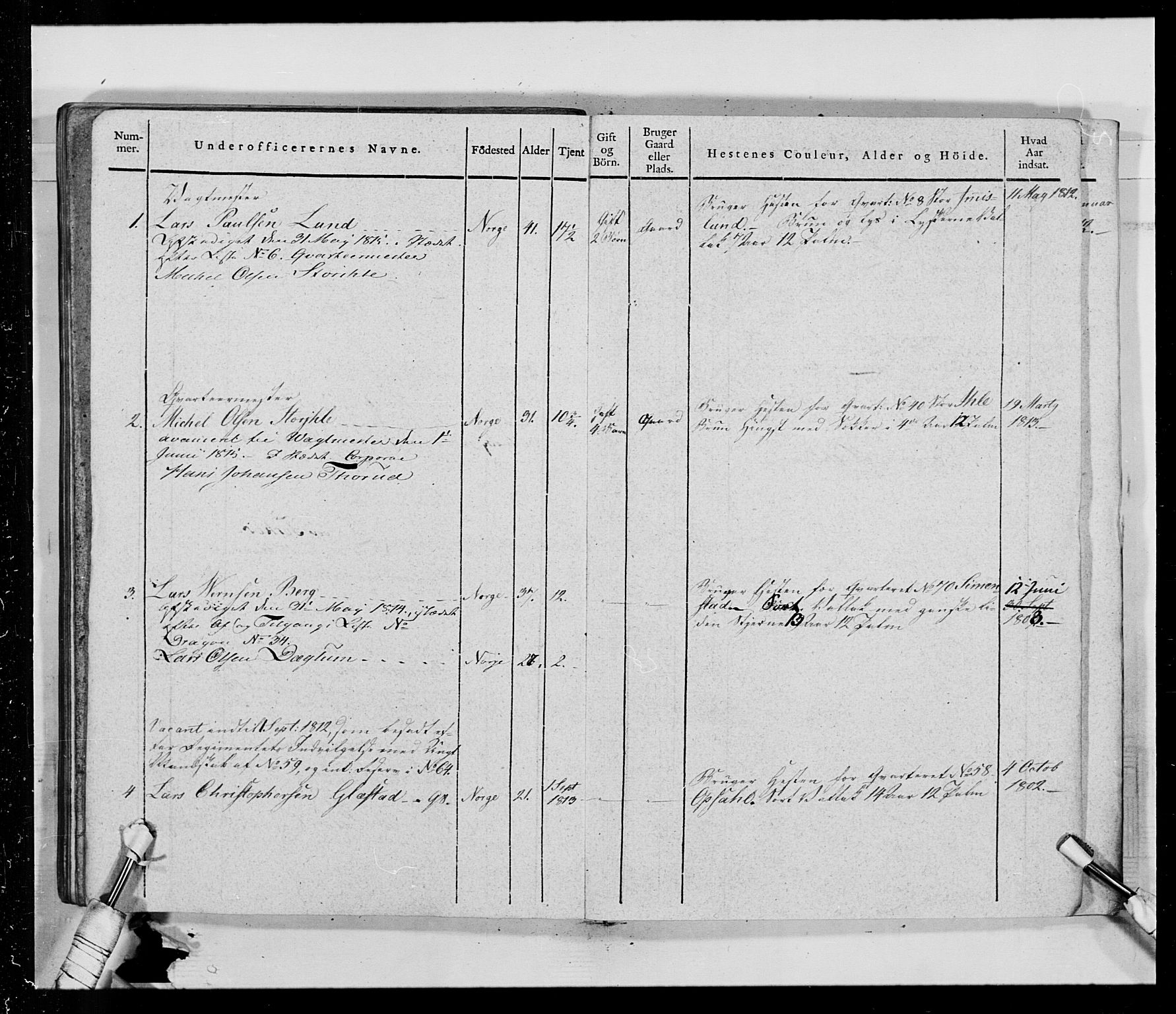 Generalitets- og kommissariatskollegiet, Det kongelige norske kommissariatskollegium, AV/RA-EA-5420/E/Eh/L0014: 3. Sønnafjelske dragonregiment, 1776-1813, p. 315