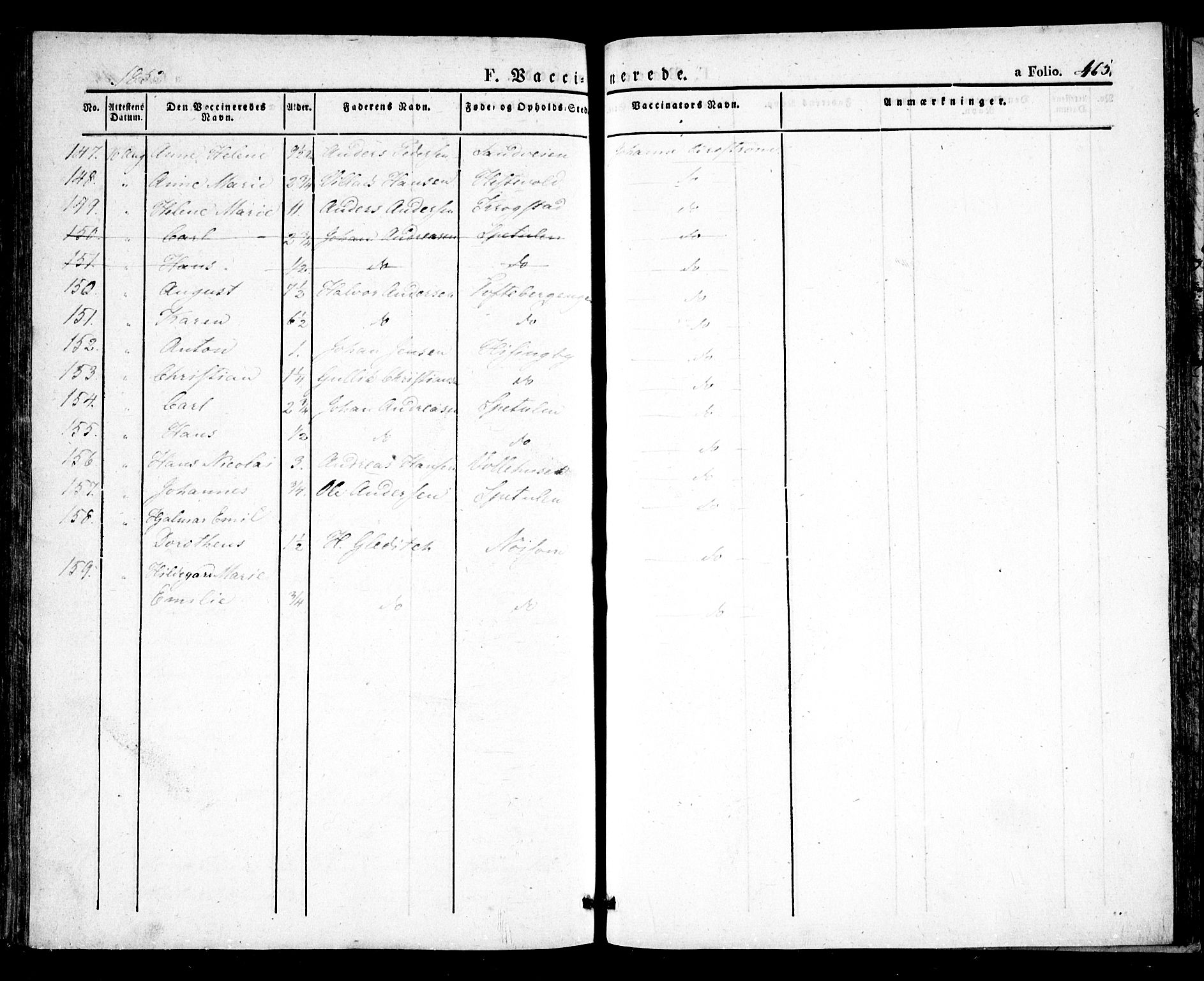 Råde prestekontor kirkebøker, SAO/A-2009/F/Fa/L0005: Parish register (official) no. 5, 1830-1853, p. 465