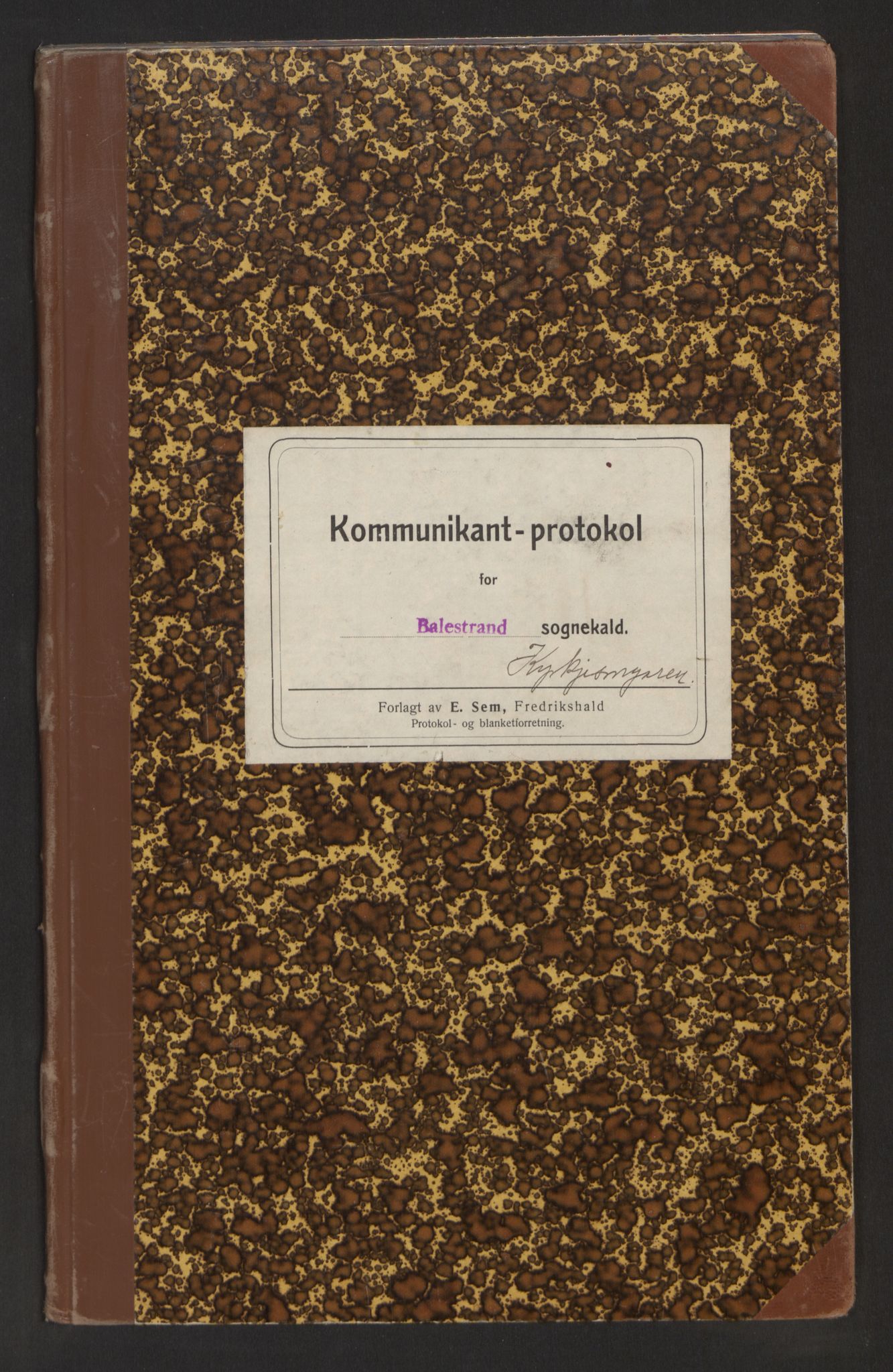 Balestrand sokneprestembete, AV/SAB-A-79601/H/Hb/Hba/L0004: Communicants register no. A 4, 1937-1964