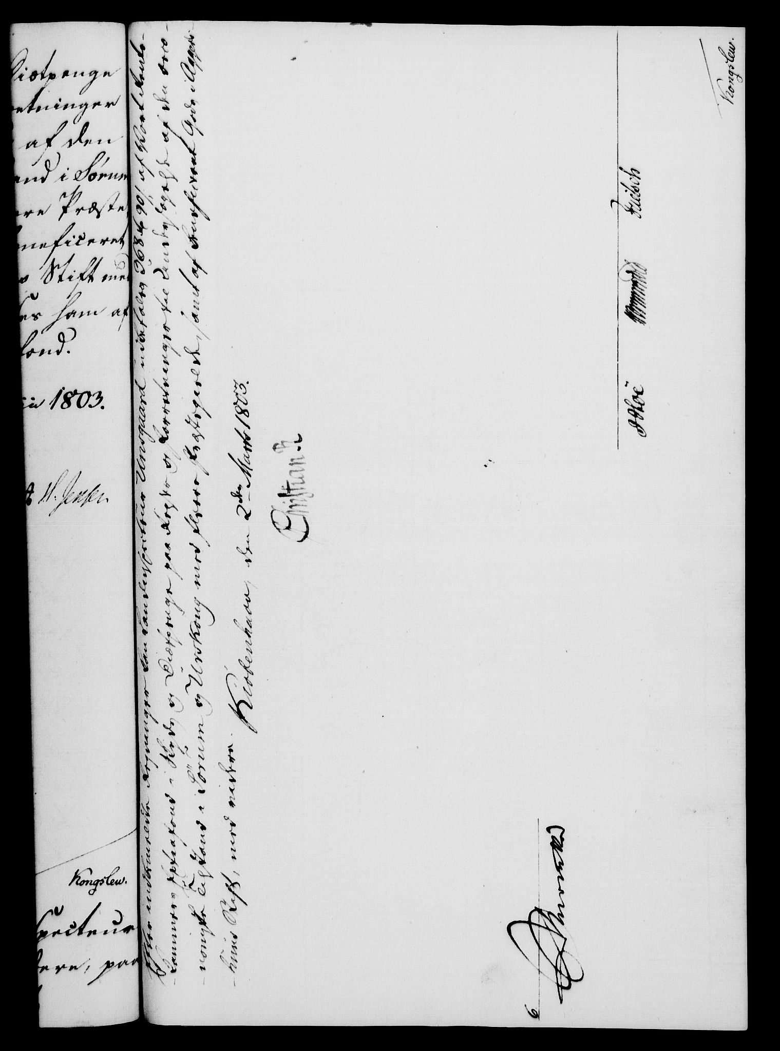 Rentekammeret, Kammerkanselliet, AV/RA-EA-3111/G/Gf/Gfa/L0085: Norsk relasjons- og resolusjonsprotokoll (merket RK 52.85), 1803, p. 256