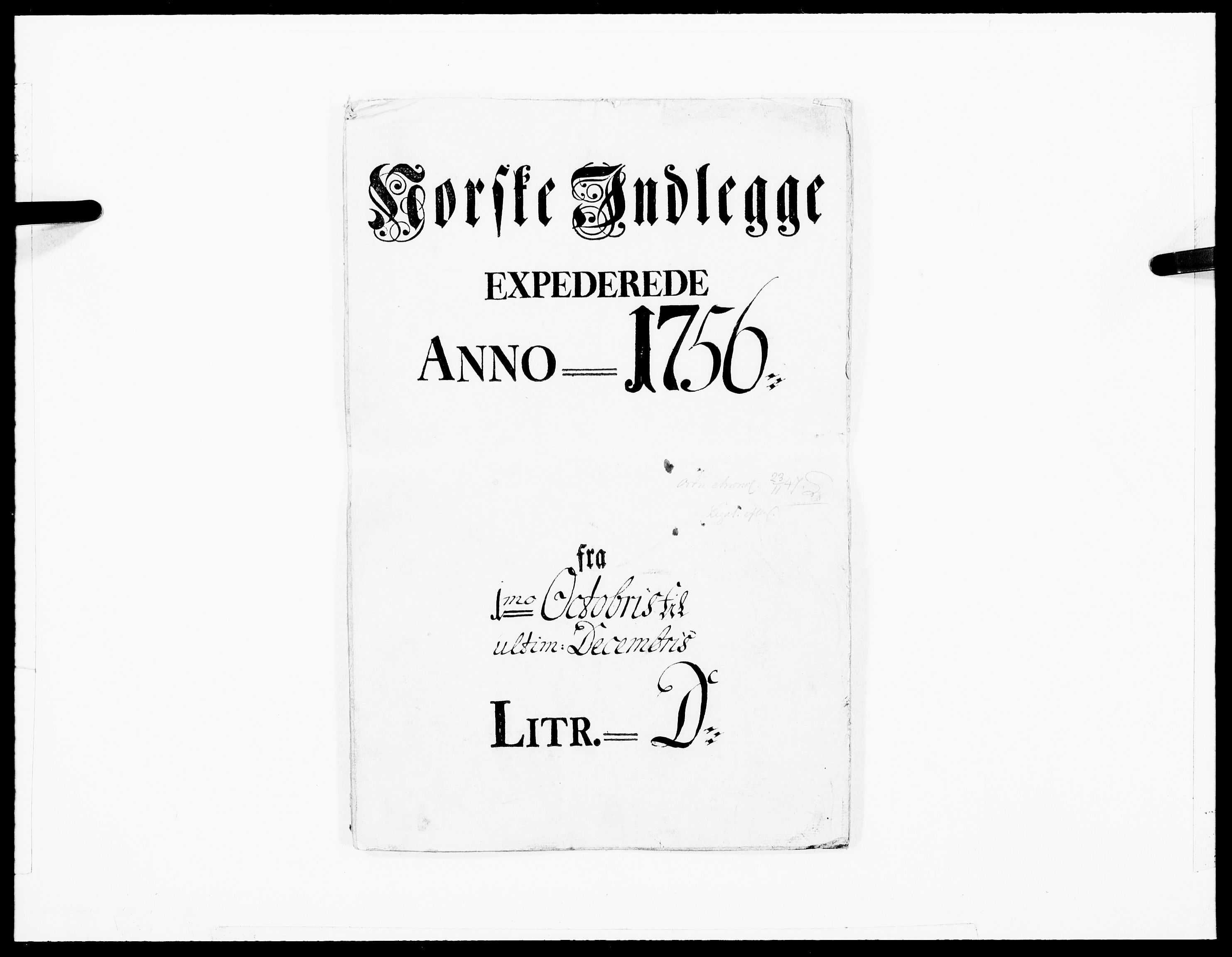 Danske Kanselli 1572-1799, AV/RA-EA-3023/F/Fc/Fcc/Fcca/L0172: Norske innlegg 1572-1799, 1756, p. 310