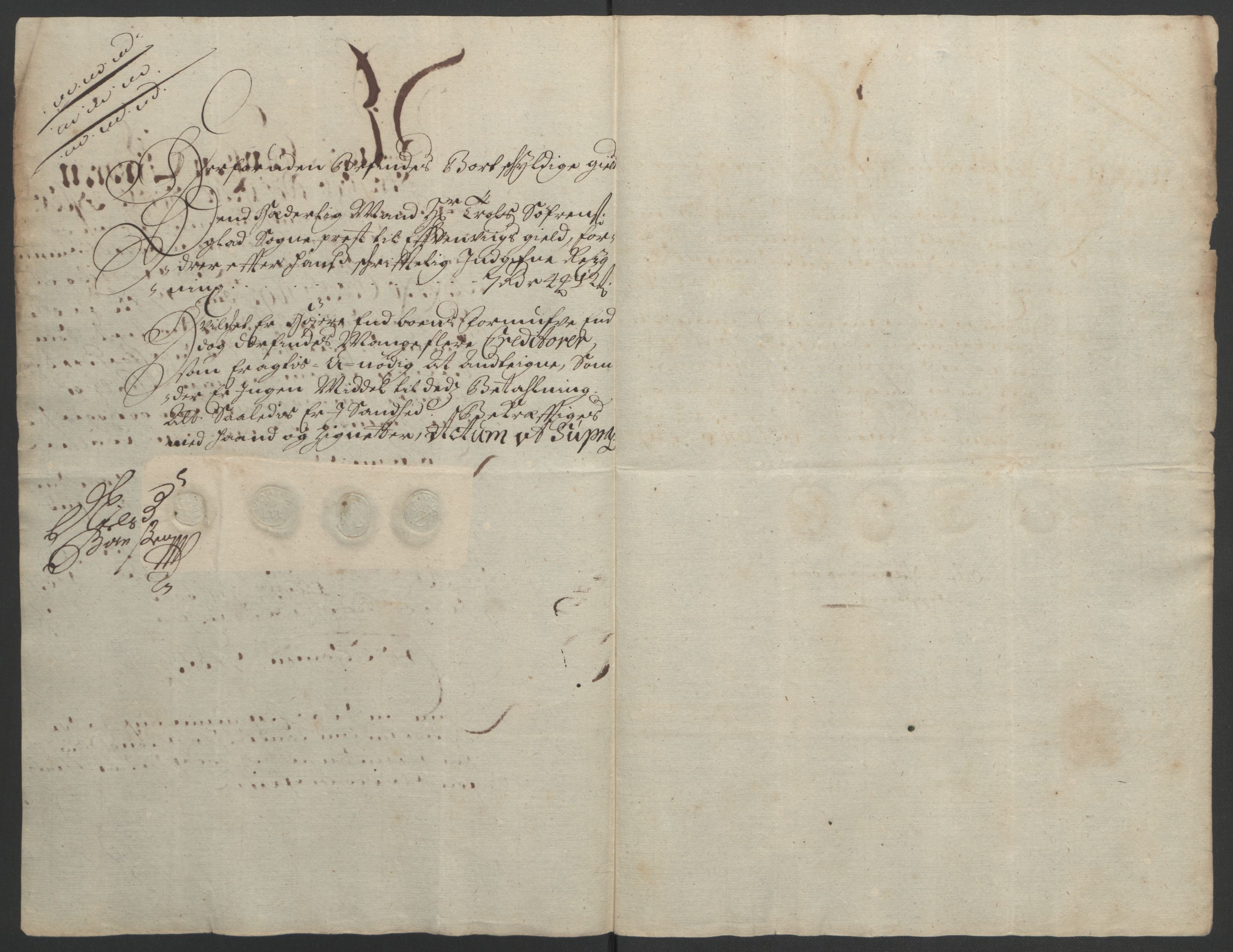 Rentekammeret inntil 1814, Reviderte regnskaper, Fogderegnskap, AV/RA-EA-4092/R52/L3306: Fogderegnskap Sogn, 1691-1692, p. 372