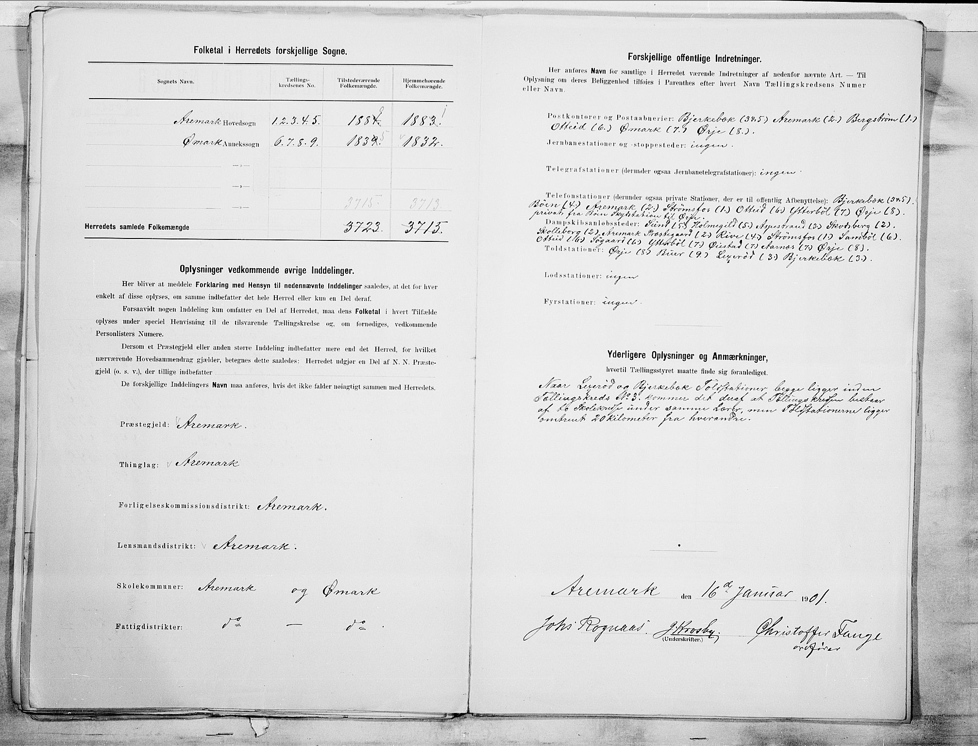 SAO, 1900 census for Aremark, 1900, p. 3