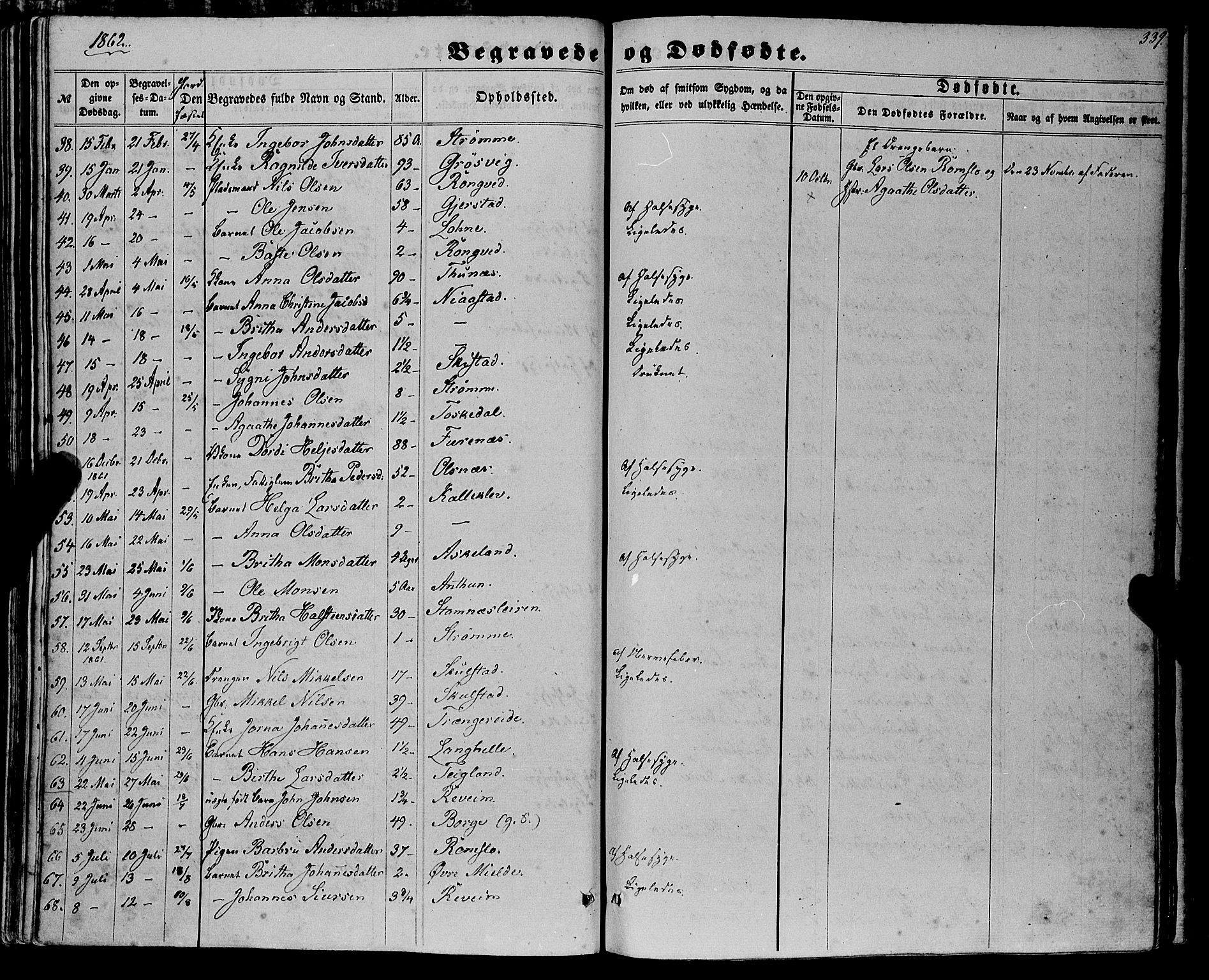 Haus sokneprestembete, AV/SAB-A-75601/H/Haa: Parish register (official) no. A 17, 1858-1870, p. 339