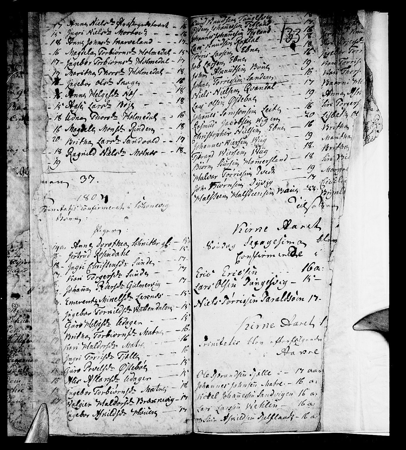 Skånevik sokneprestembete, SAB/A-77801/H/Haa: Parish register (official) no. A 2, 1790-1824, p. 133