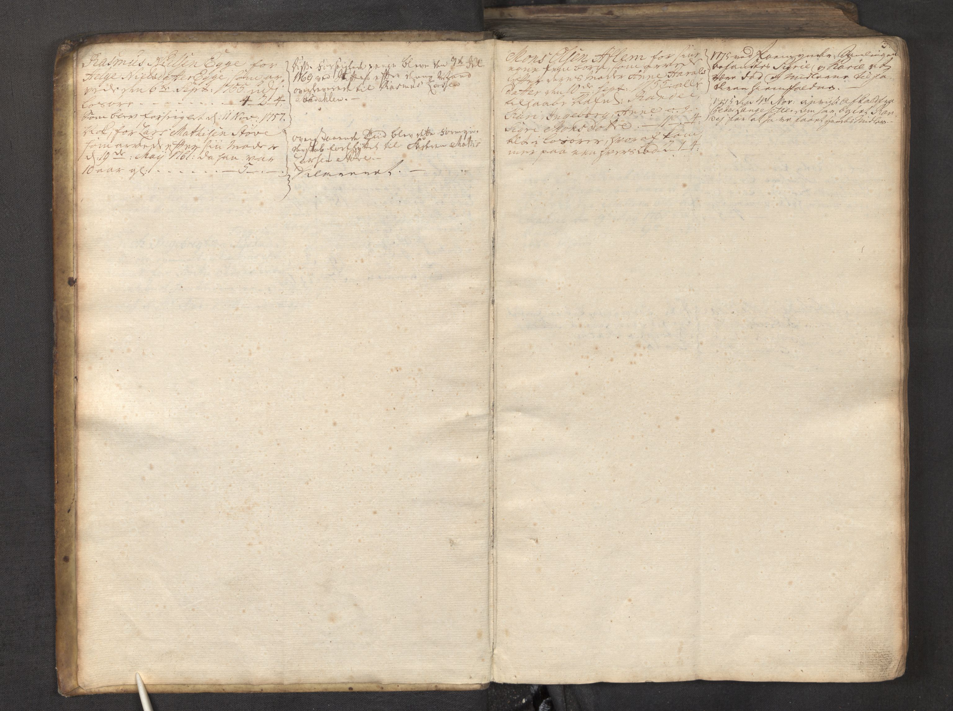 Nordfjord sorenskriveri, AV/SAB-A-2801/1/05/05a/L0004: Overformyndarprotokollar, 1755-1773