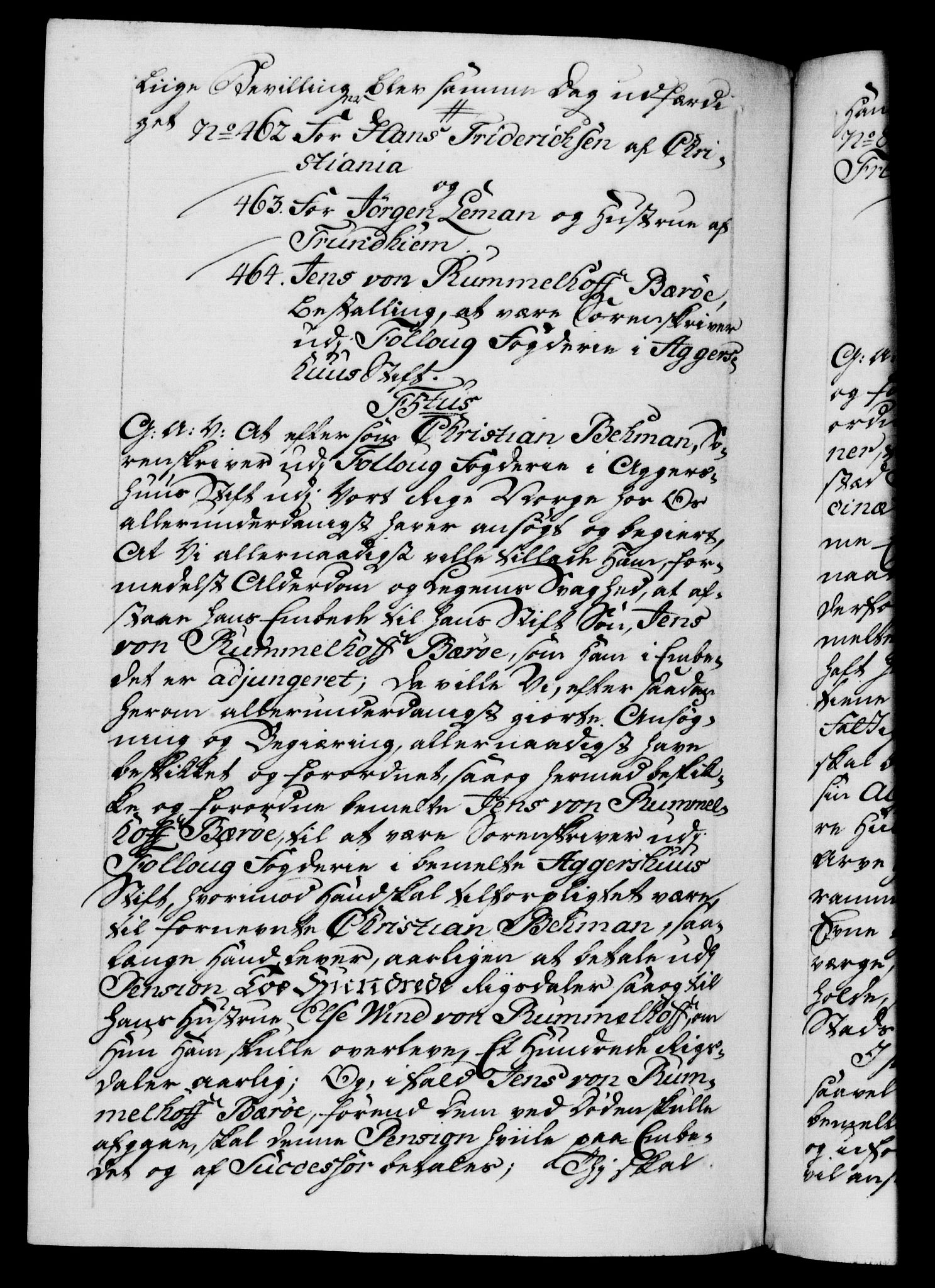 Danske Kanselli 1572-1799, AV/RA-EA-3023/F/Fc/Fca/Fcaa/L0041: Norske registre, 1760-1762, p. 552b