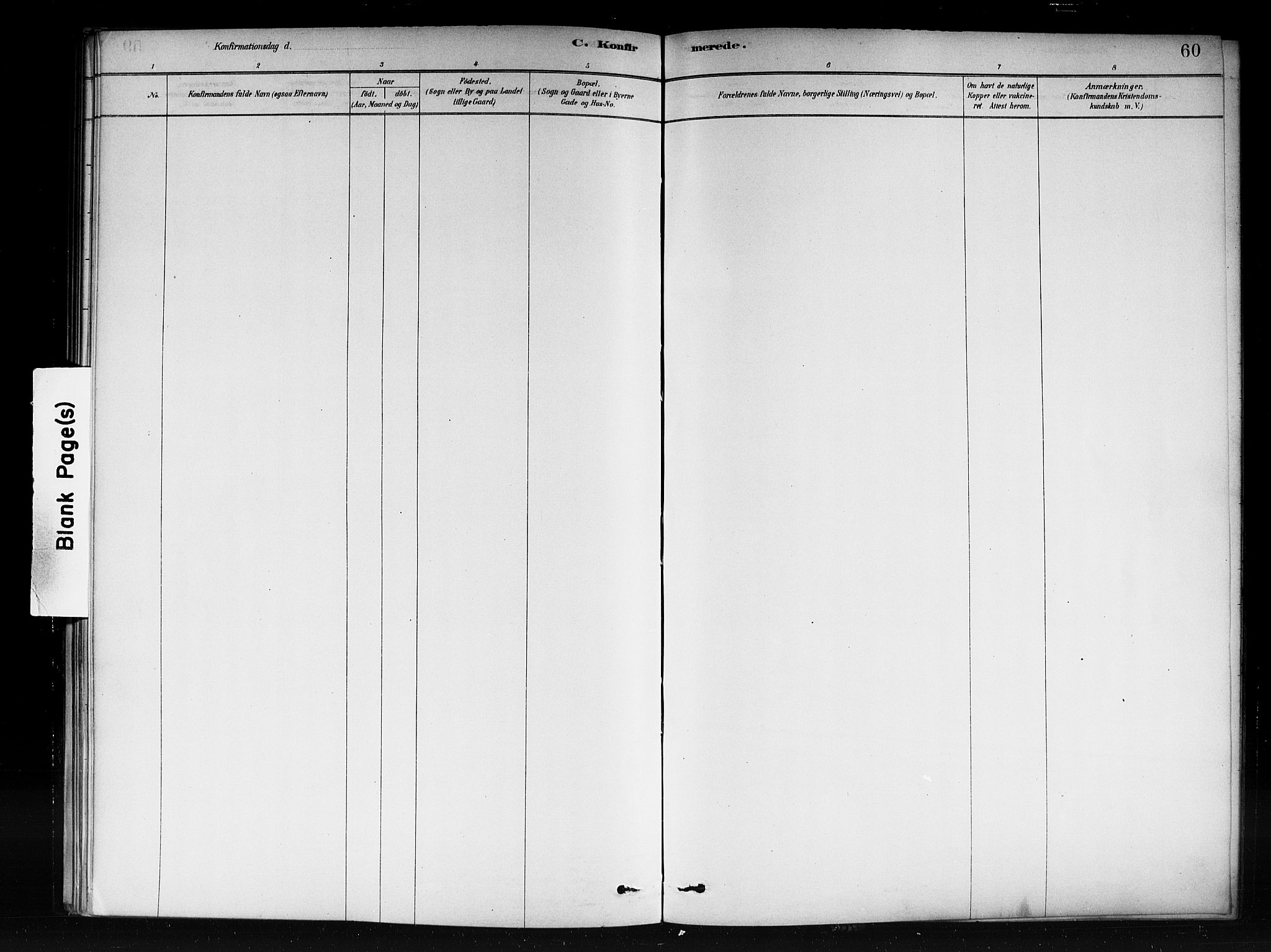 Vik sokneprestembete, SAB/A-81501: Parish register (official) no. C 1, 1878-1890, p. 60