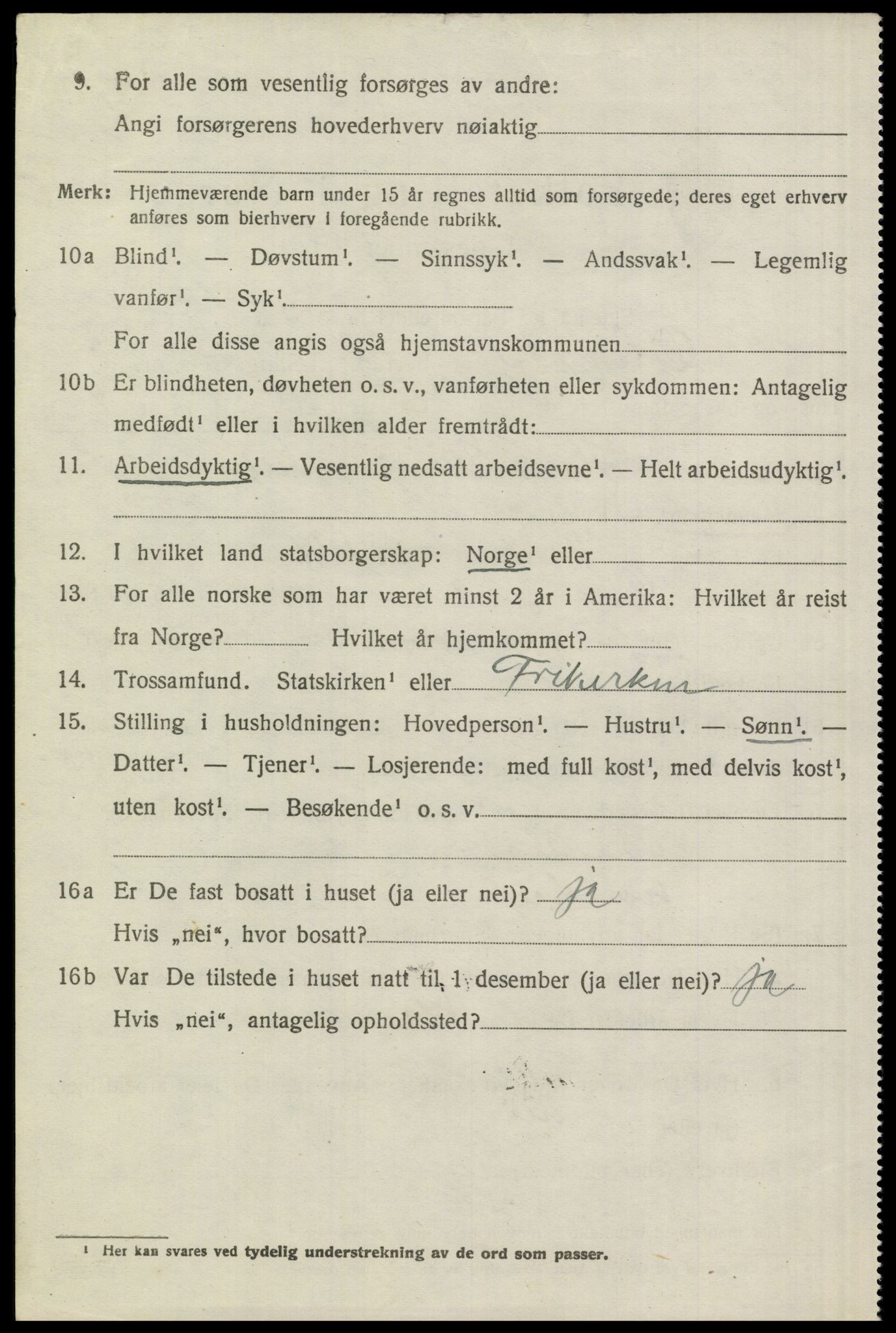 SAKO, 1920 census for Drangedal, 1920, p. 4238