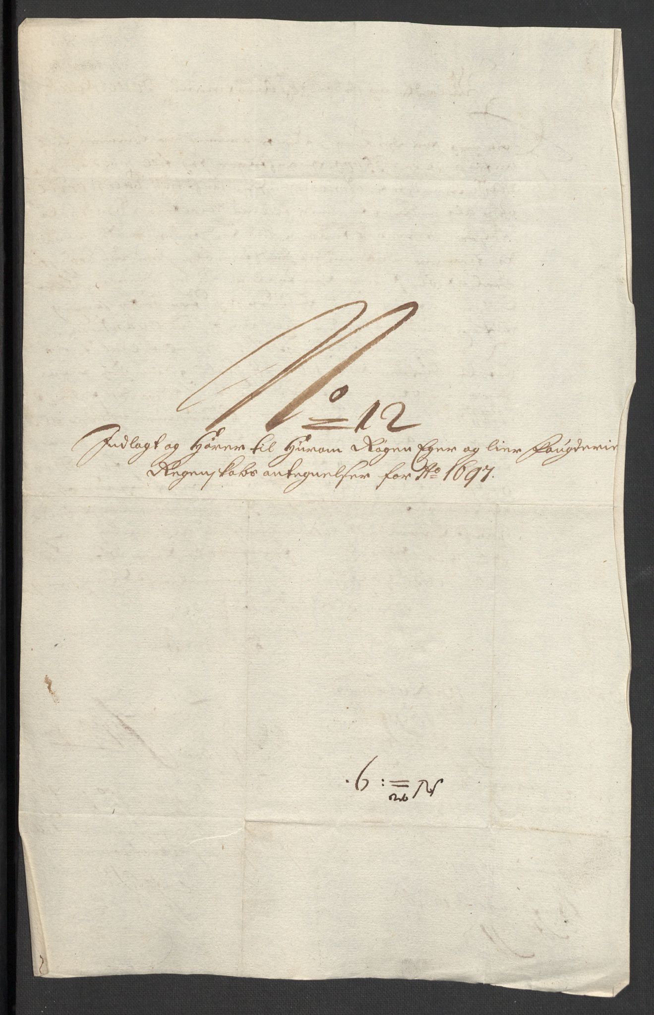 Rentekammeret inntil 1814, Reviderte regnskaper, Fogderegnskap, AV/RA-EA-4092/R30/L1695: Fogderegnskap Hurum, Røyken, Eiker og Lier, 1697, p. 295