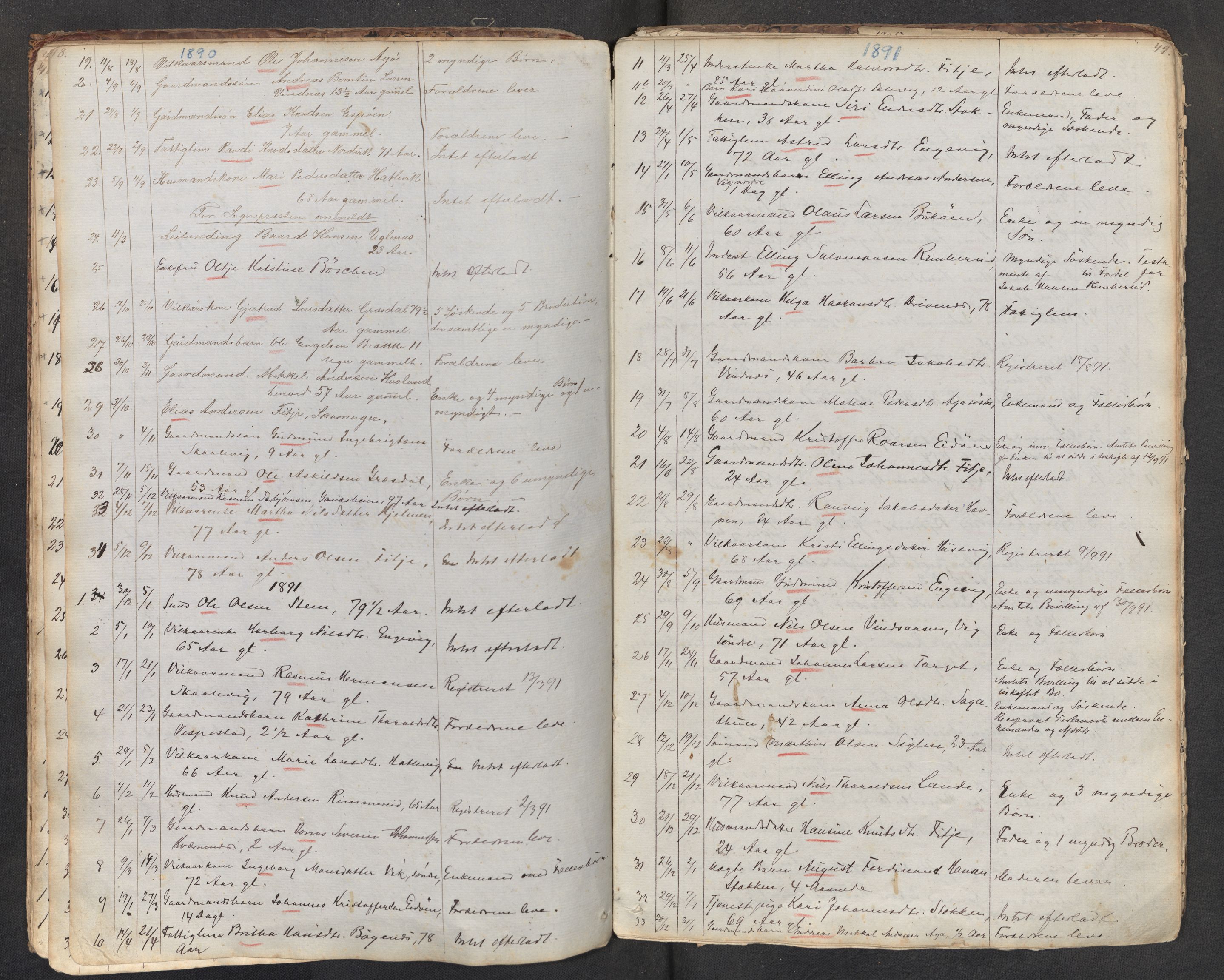 Lensmannen i Fitjar, AV/SAB-A-32001/0006/L0007: Dødsfallprotokoll, 1863-1918, p. 48-49