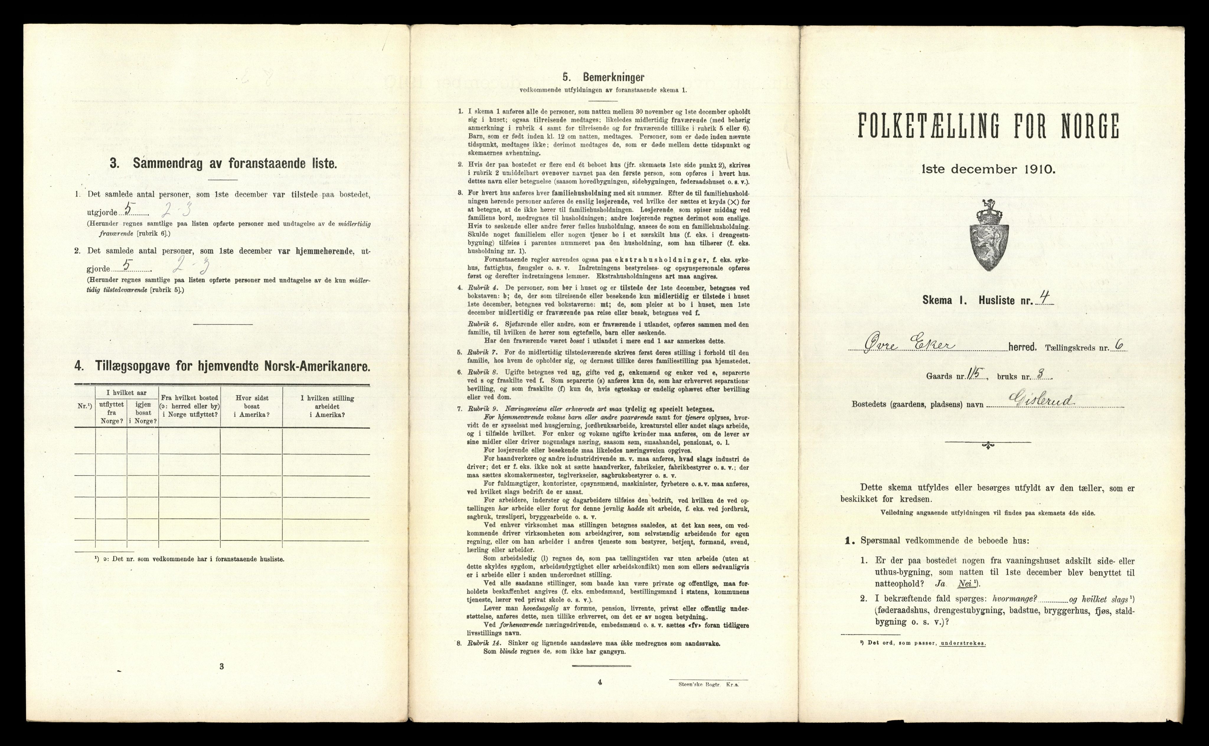 RA, 1910 census for Øvre Eiker, 1910, p. 793