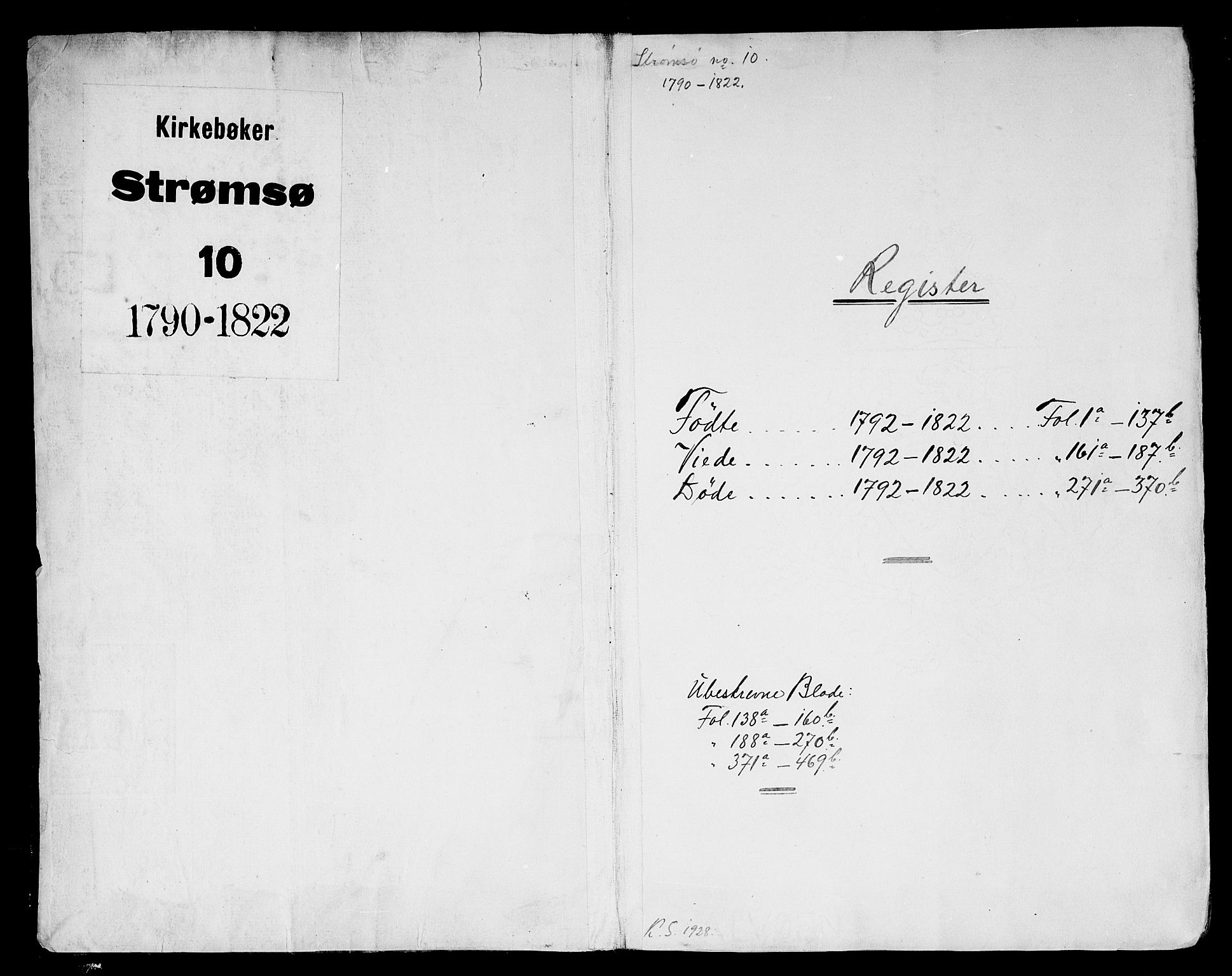 Strømsø kirkebøker, AV/SAKO-A-246/F/Fa/L0010: Parish register (official) no. I 10, 1792-1822