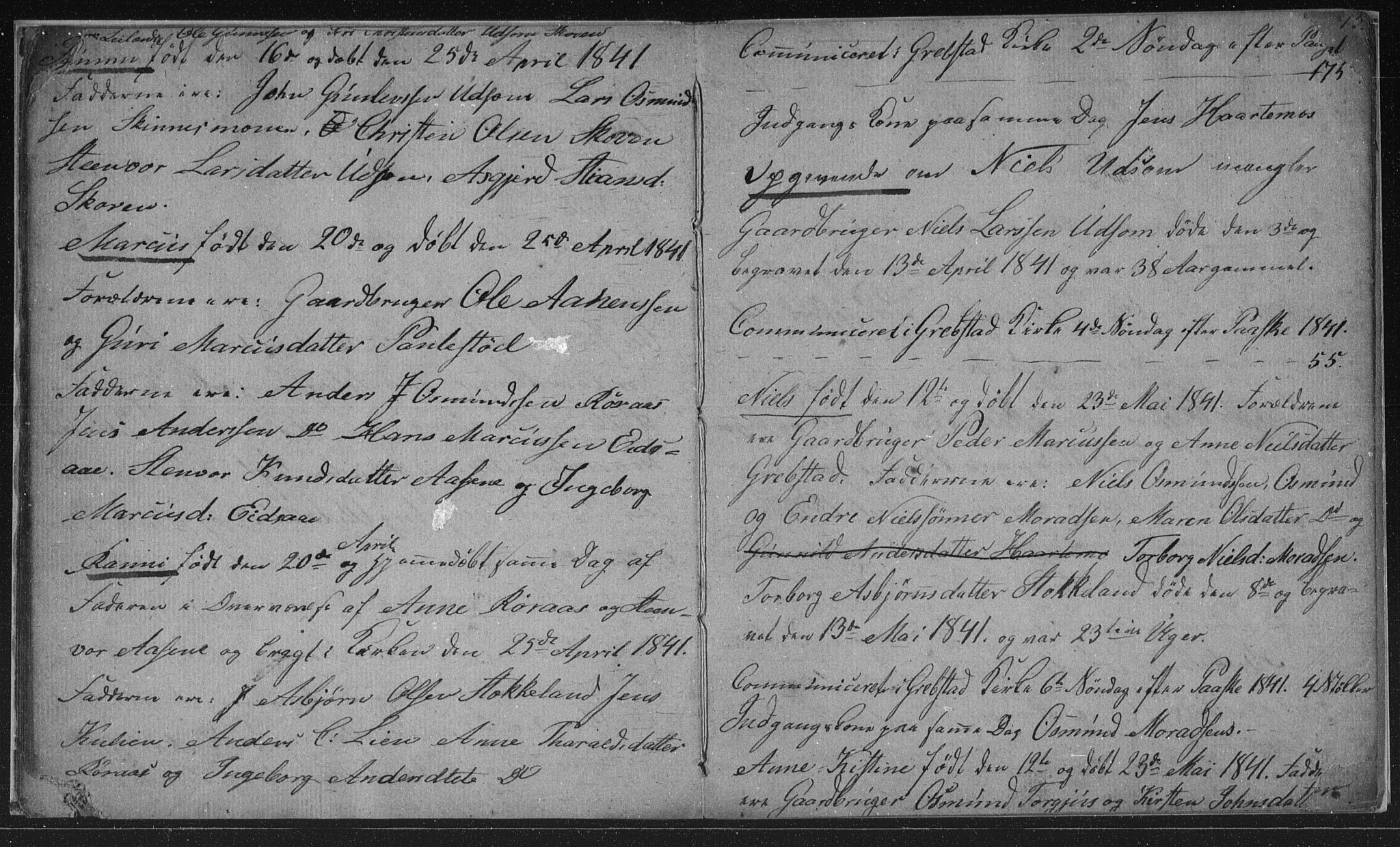 Søgne sokneprestkontor, AV/SAK-1111-0037/F/Fb/Fba/L0001: Parish register (copy) no. B 1, 1838-1843, p. 12