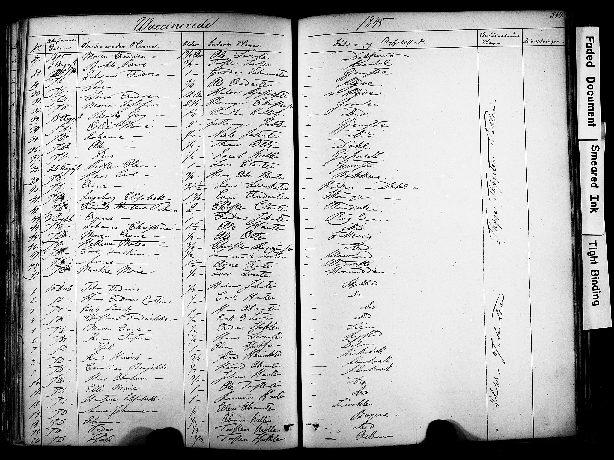 Solum kirkebøker, SAKO/A-306/F/Fa/L0006: Parish register (official) no. I 6, 1844-1855, p. 514