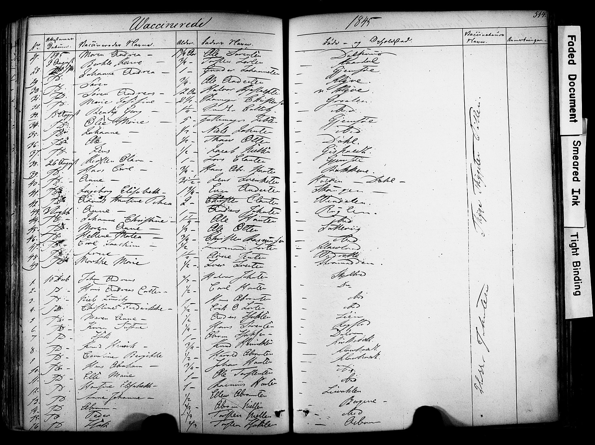 Solum kirkebøker, AV/SAKO-A-306/F/Fa/L0006: Parish register (official) no. I 6, 1844-1855, p. 514