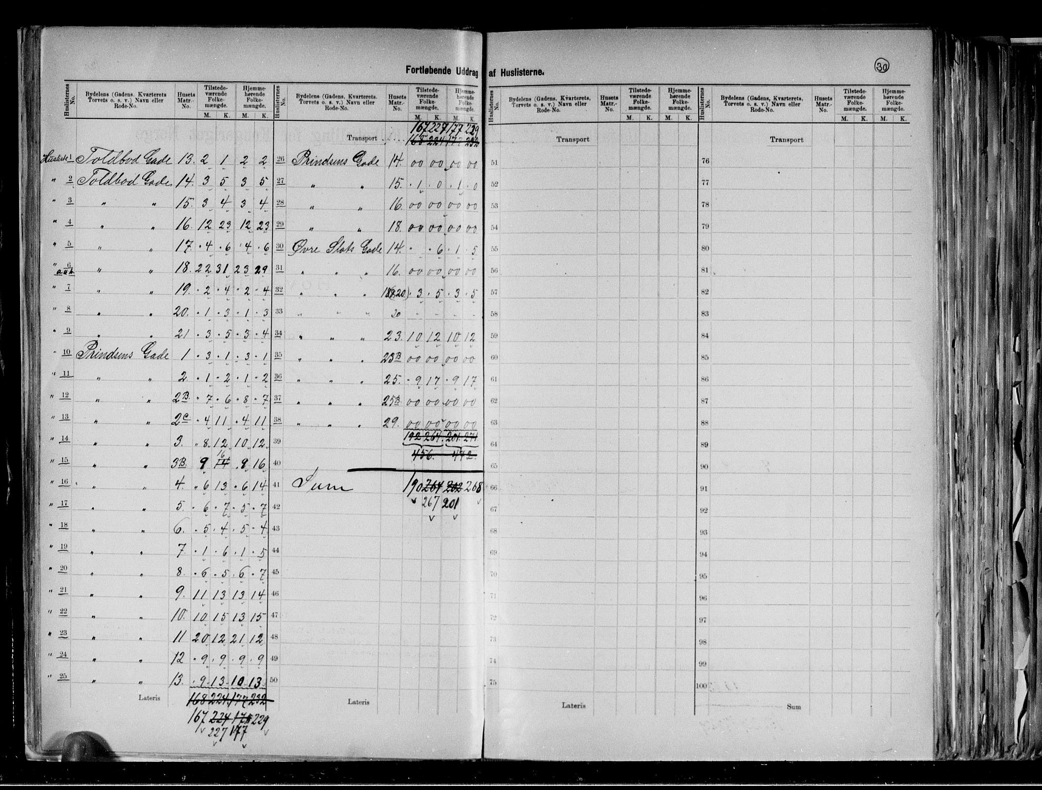 RA, 1891 census for 0301 Kristiania, 1891, p. 168