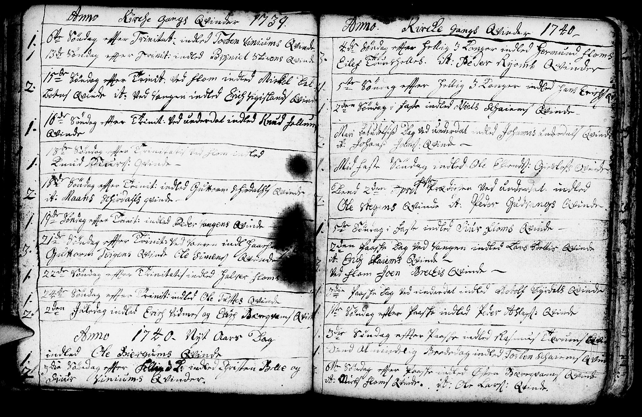 Aurland sokneprestembete, AV/SAB-A-99937/H/Ha/Haa/L0003: Parish register (official) no. A 3, 1735-1761, p. 138