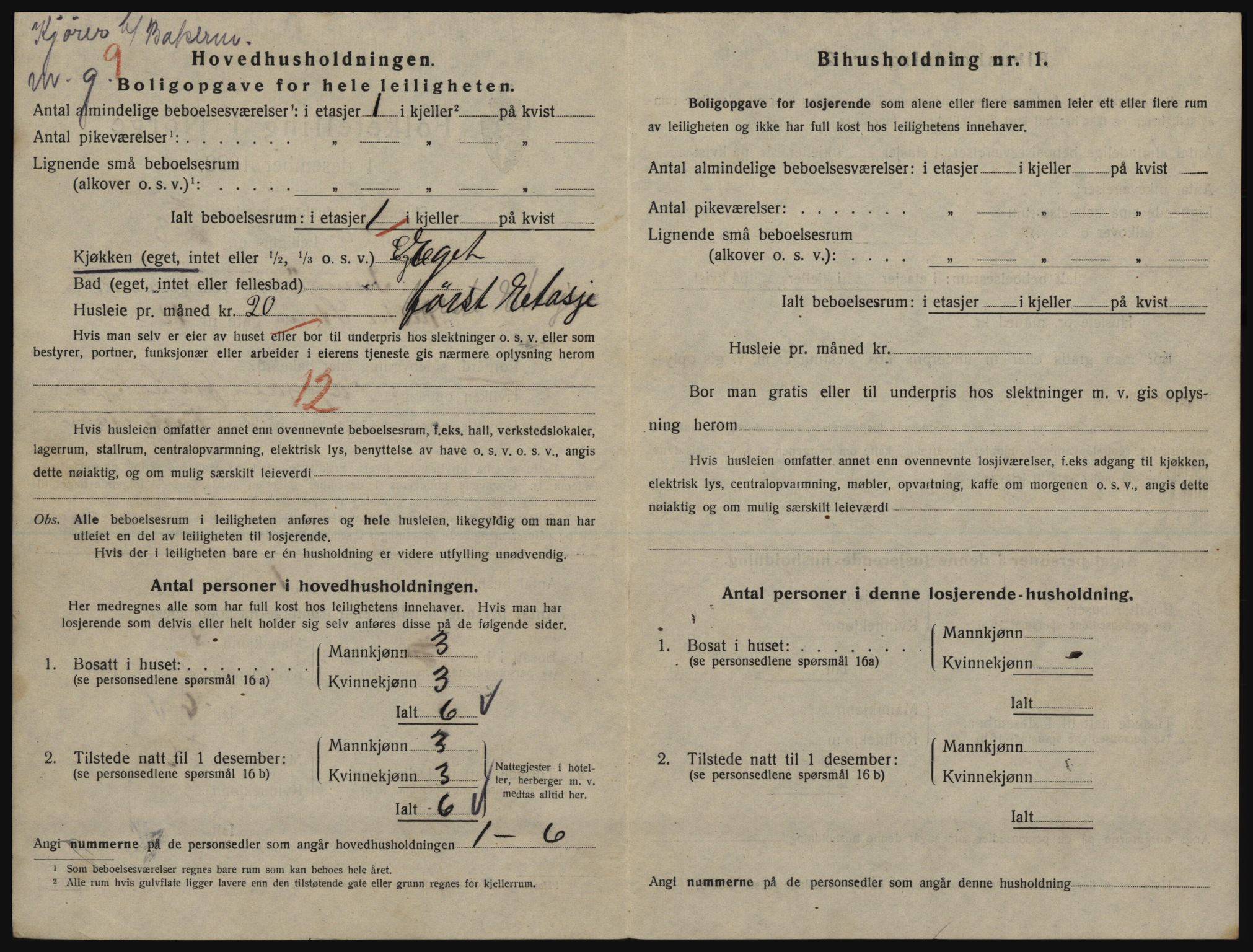 SATØ, 1920 census for Tromsø, 1920, p. 6326