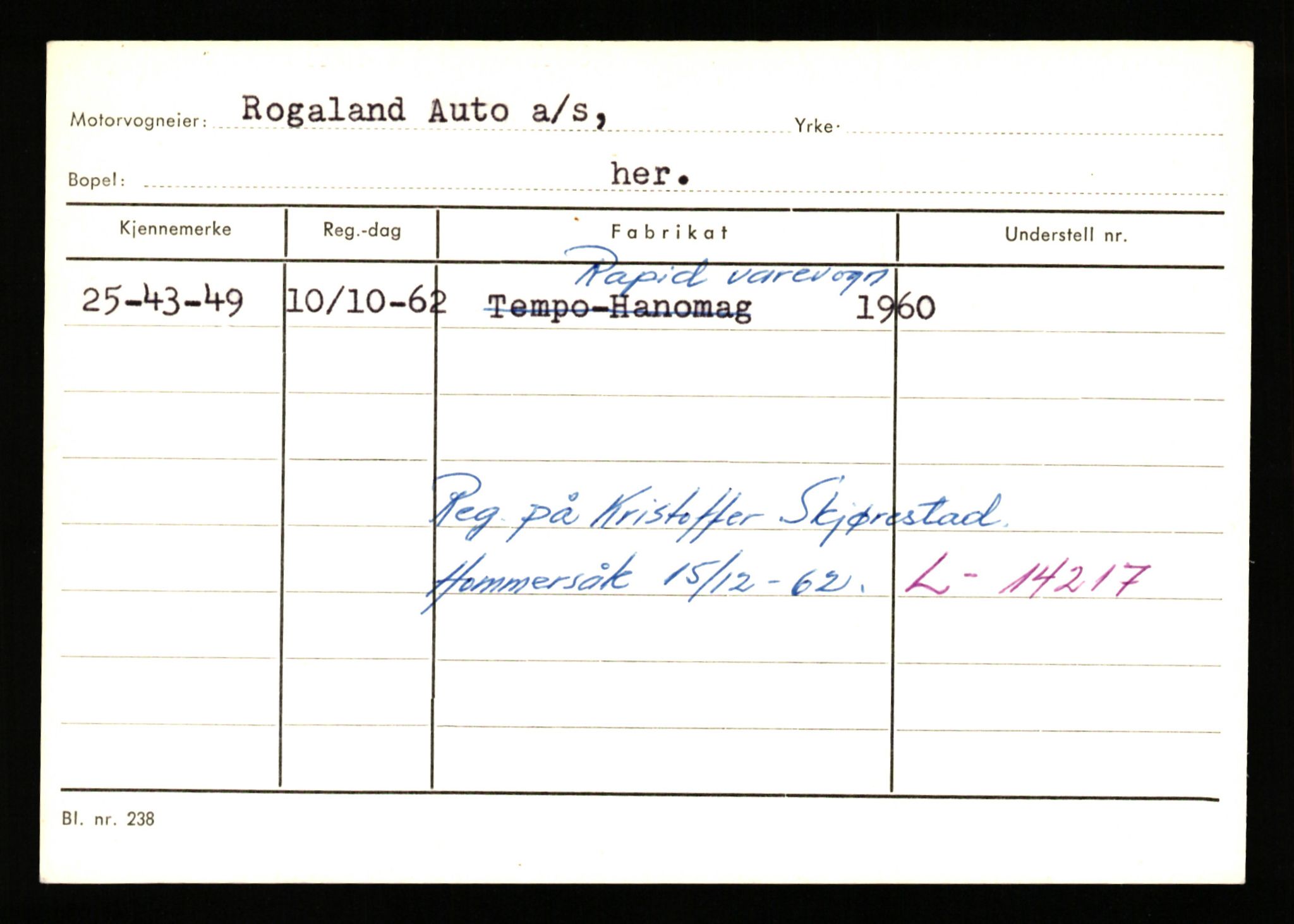 Stavanger trafikkstasjon, AV/SAST-A-101942/0/G/L0011: Registreringsnummer: 240000 - 363477, 1930-1971, p. 531