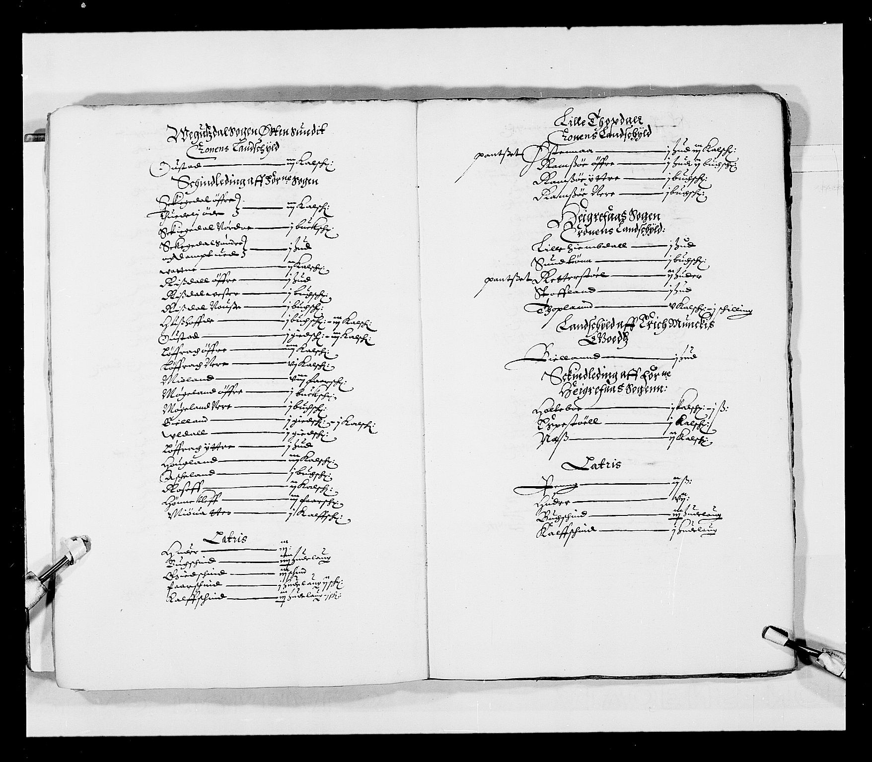 Stattholderembetet 1572-1771, AV/RA-EA-2870/Ek/L0023/0001: Jordebøker 1633-1658: / Jordebøker for Agdesiden len, 1644-1647, p. 10