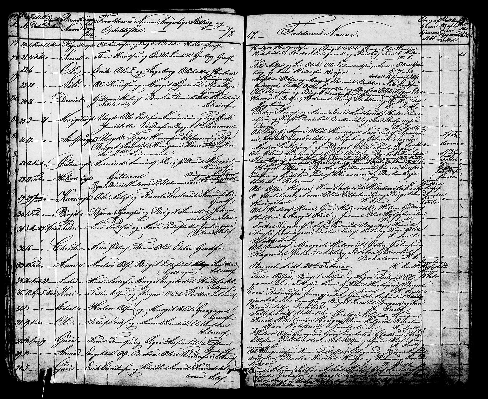 Gol kirkebøker, AV/SAKO-A-226/G/Ga/L0002: Parish register (copy) no. I 2, 1860-1887, p. 58-59