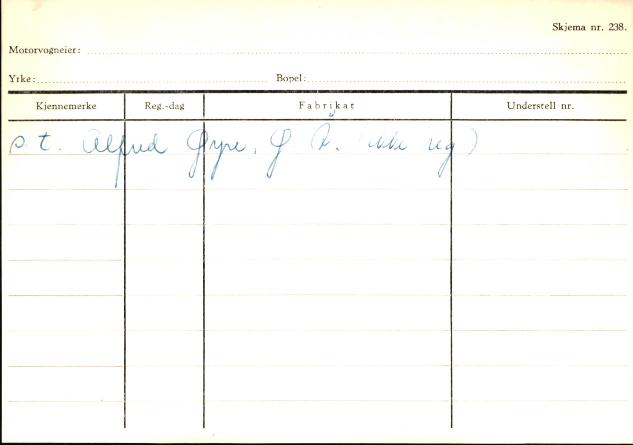 Statens vegvesen, Sogn og Fjordane vegkontor, AV/SAB-A-5301/4/F/L0145: Registerkort Vågsøy S-Å. Årdal I-P, 1945-1975, p. 1262