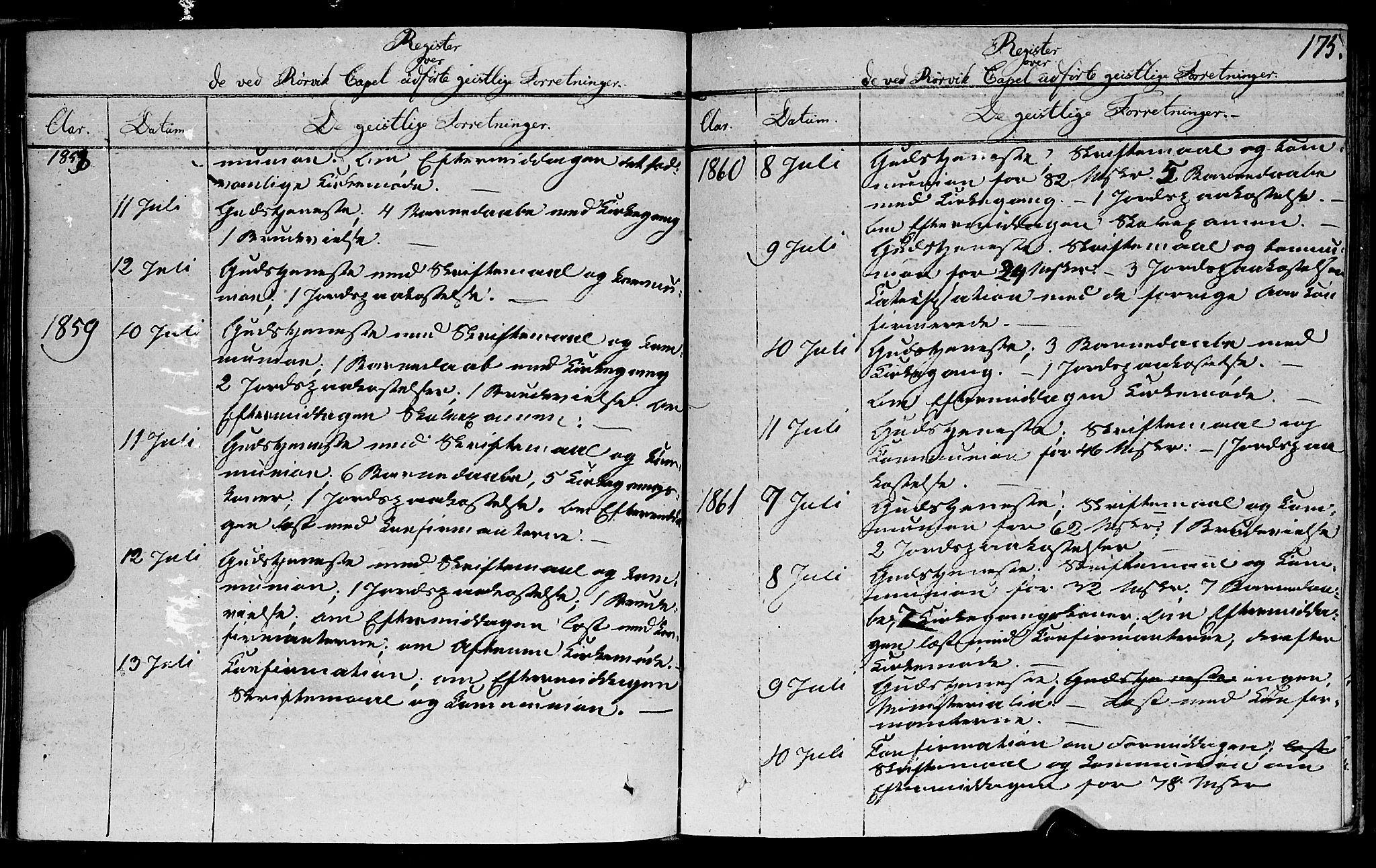Ministerialprotokoller, klokkerbøker og fødselsregistre - Nord-Trøndelag, SAT/A-1458/762/L0538: Parish register (official) no. 762A02 /1, 1833-1879, p. 175