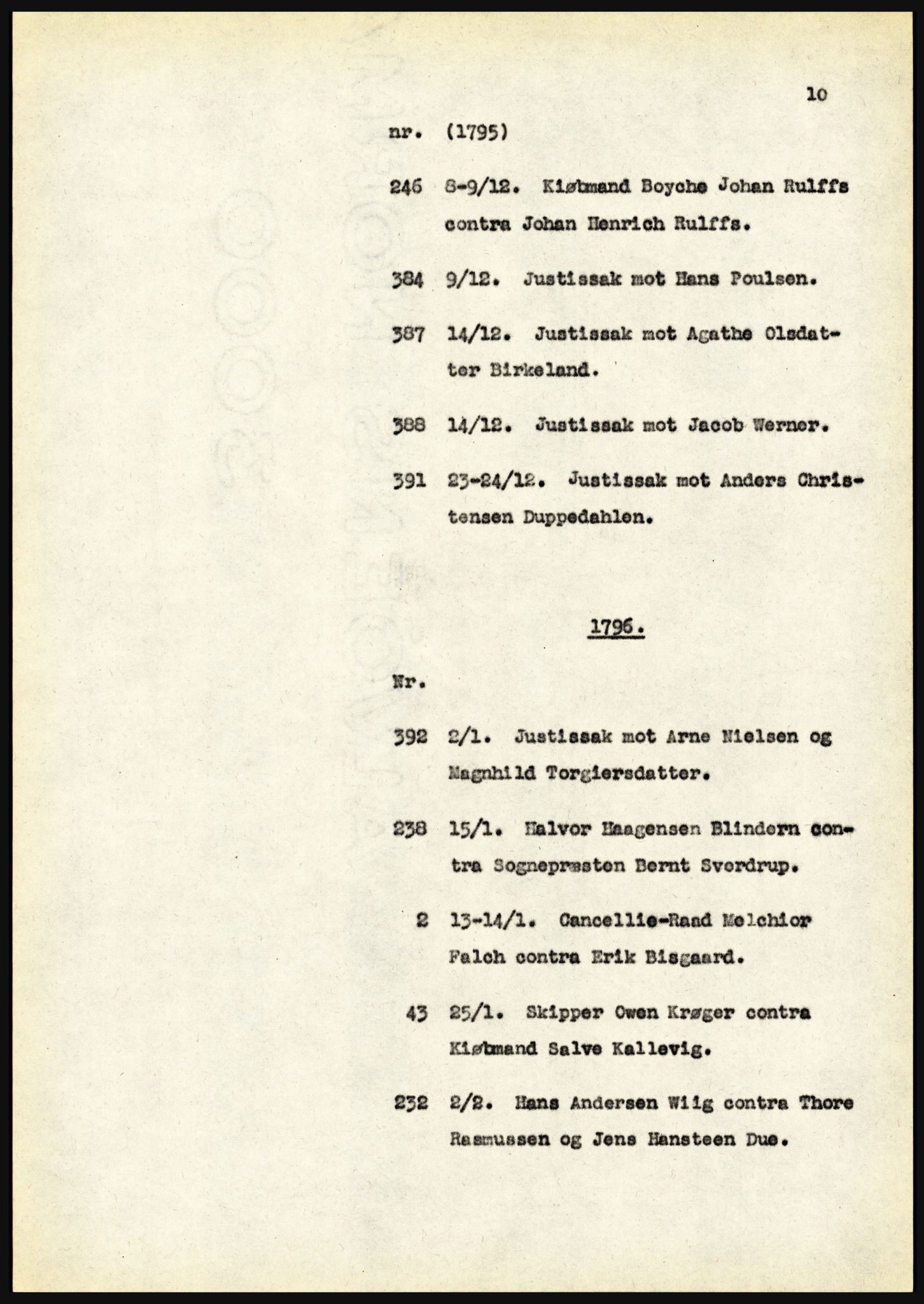 Riksarkivet, Seksjon for eldre arkiv og spesialsamlinger, AV/RA-EA-6797/H/Ha, 1953, p. 10