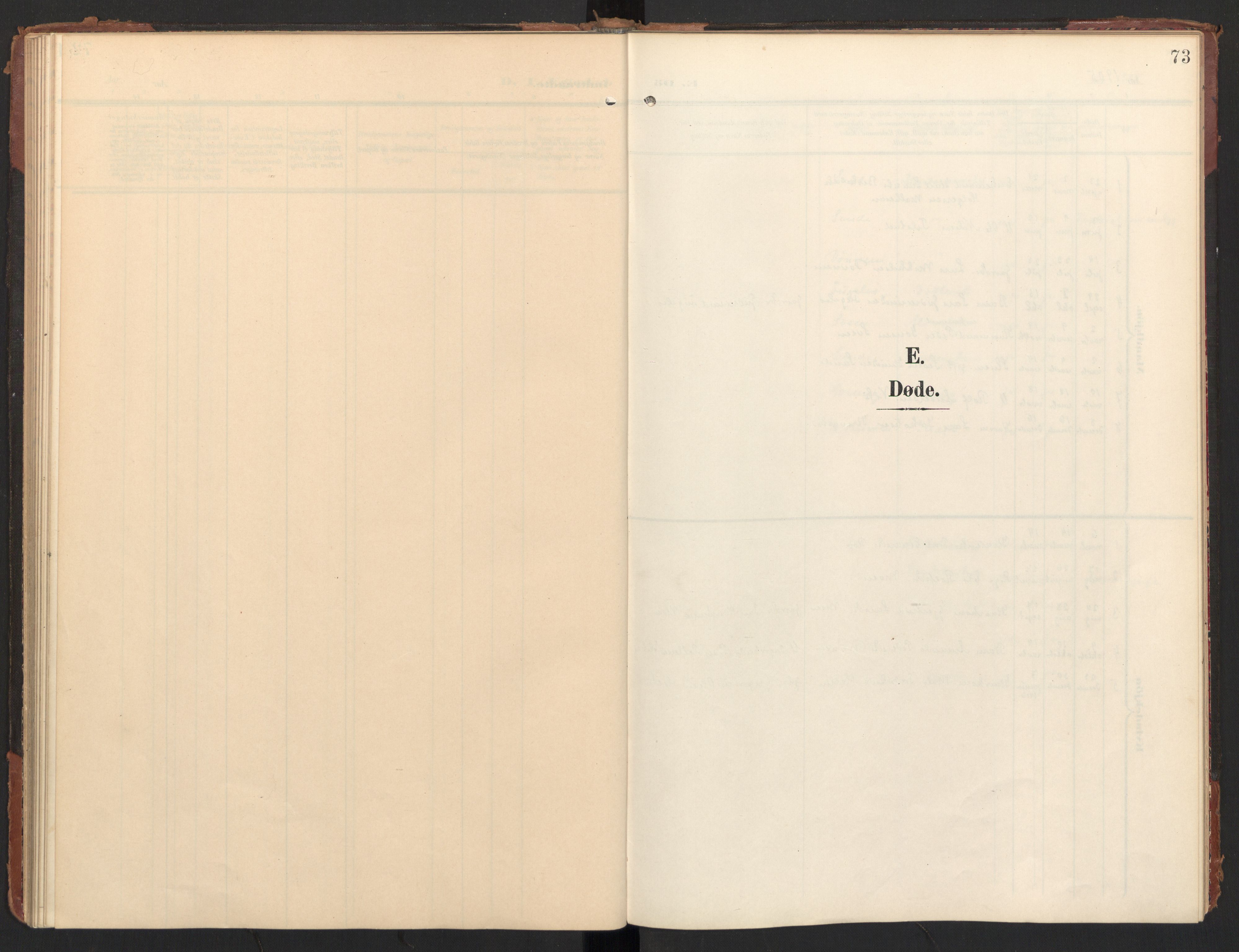 Ministerialprotokoller, klokkerbøker og fødselsregistre - Møre og Romsdal, SAT/A-1454/597/L1063: Parish register (official) no. 597A02, 1905-1923, p. 73