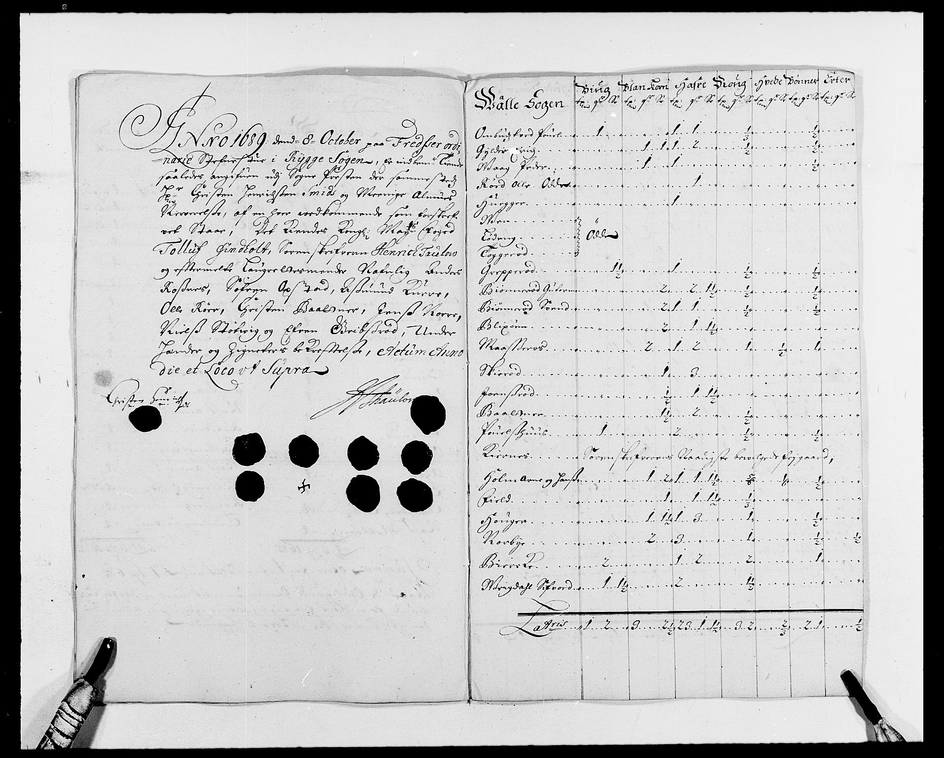 Rentekammeret inntil 1814, Reviderte regnskaper, Fogderegnskap, AV/RA-EA-4092/R02/L0106: Fogderegnskap Moss og Verne kloster, 1688-1691, p. 197