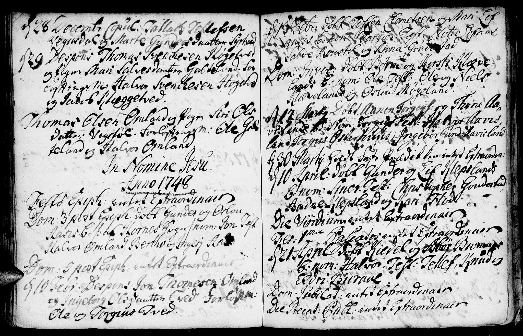 Evje sokneprestkontor, SAK/1111-0008/F/Fa/Faa/L0001: Parish register (official) no. A 1, 1705-1760, p. 123