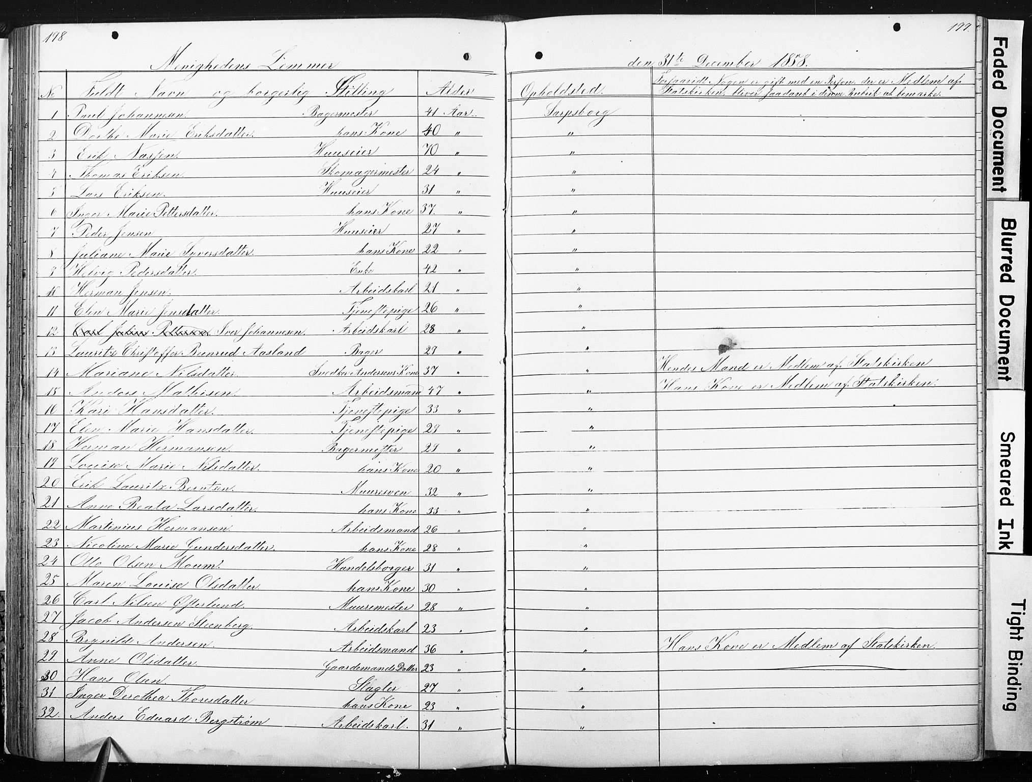 Sarpsborg metodistkirke, SAO/PAO-0233/A/L0001: Dissenter register no. 1, 1856-1875, p. 198-199