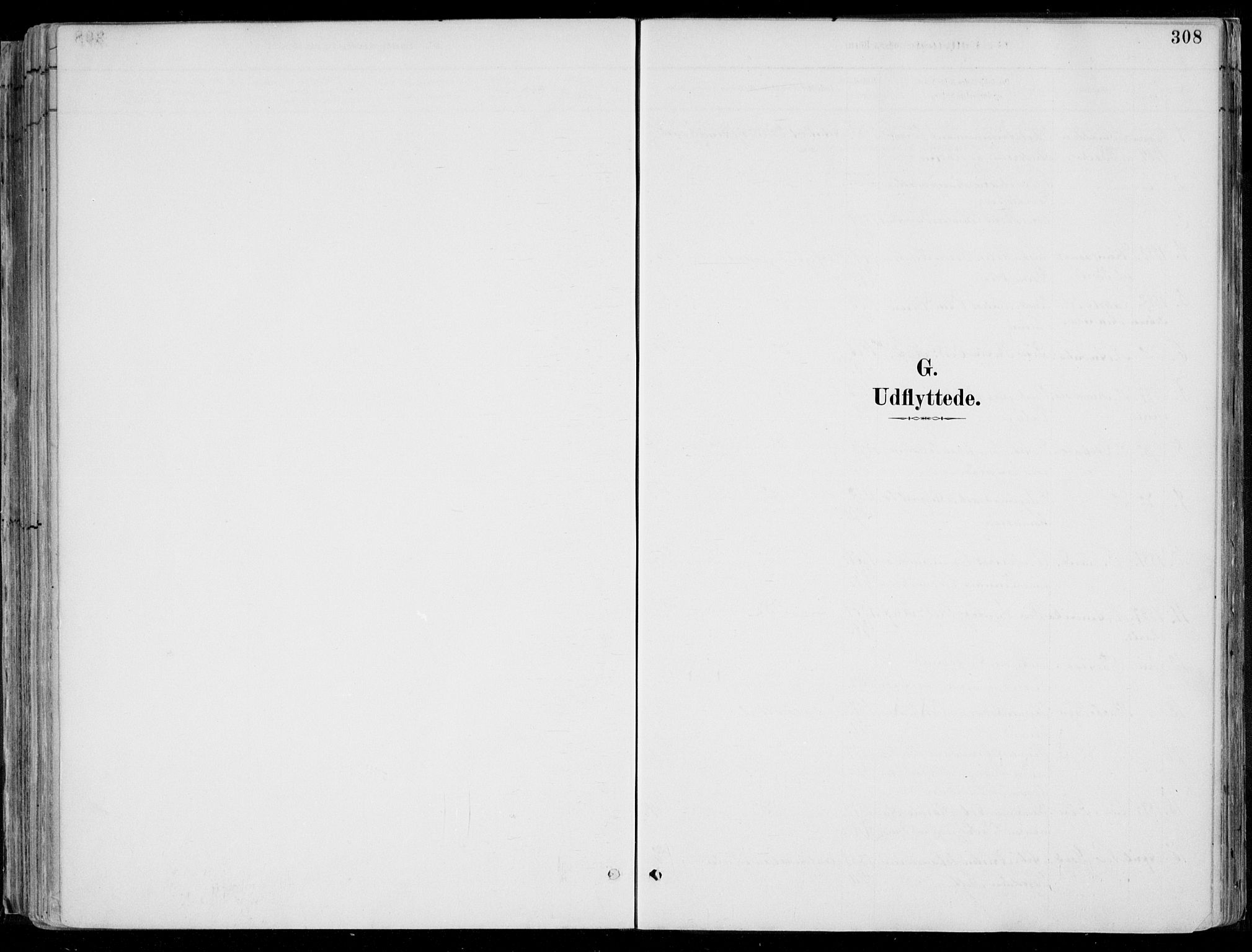 Øyestad sokneprestkontor, SAK/1111-0049/F/Fa/L0017: Parish register (official) no. A 17, 1887-1896, p. 308