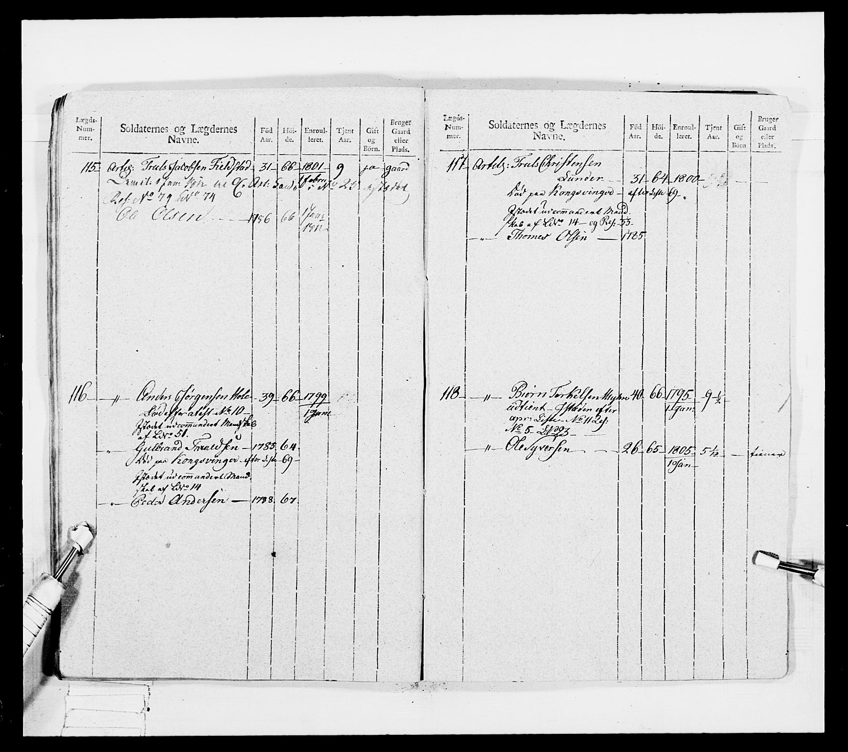 Generalitets- og kommissariatskollegiet, Det kongelige norske kommissariatskollegium, AV/RA-EA-5420/E/Eh/L0042: 1. Akershusiske nasjonale infanteriregiment, 1810, p. 131