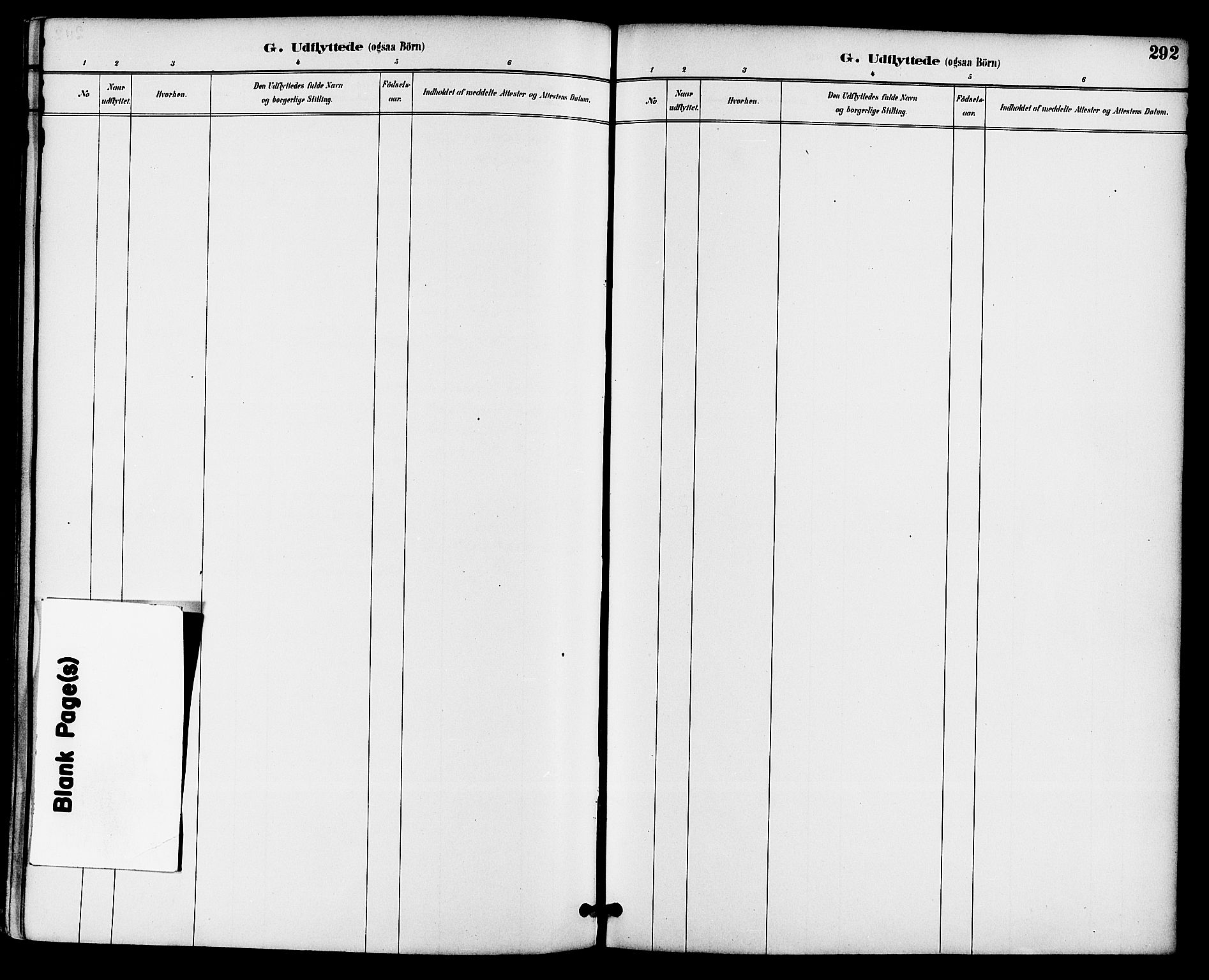 Gjerpen kirkebøker, AV/SAKO-A-265/F/Fa/L0010: Parish register (official) no. I 10, 1886-1895, p. 292