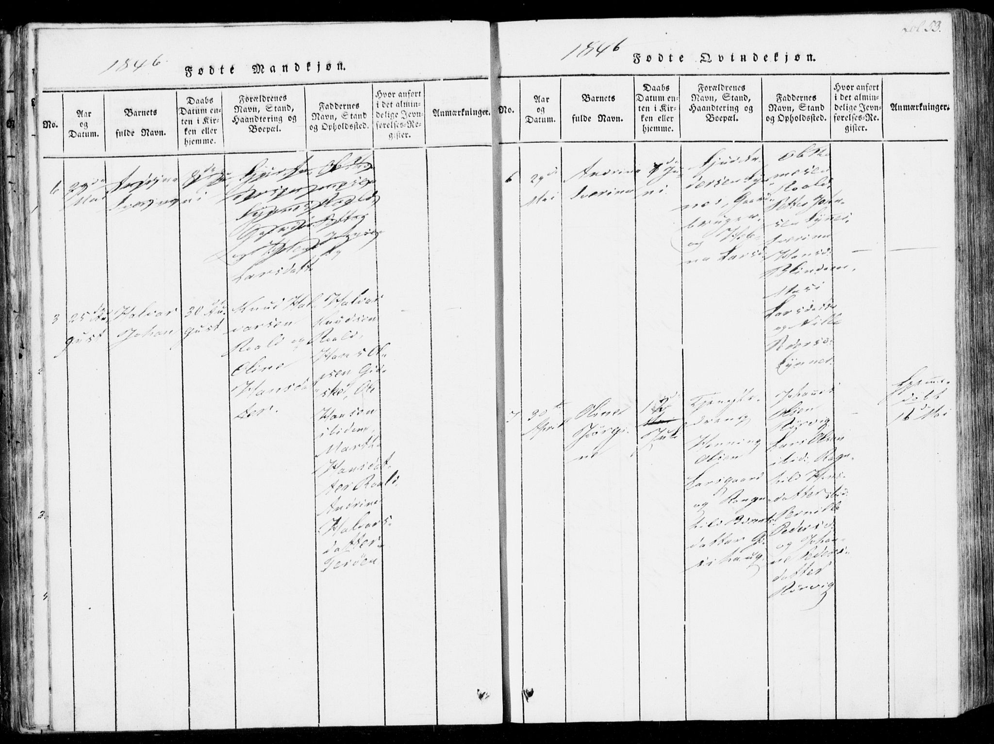 Ministerialprotokoller, klokkerbøker og fødselsregistre - Møre og Romsdal, AV/SAT-A-1454/537/L0517: Parish register (official) no. 537A01, 1818-1862, p. 53