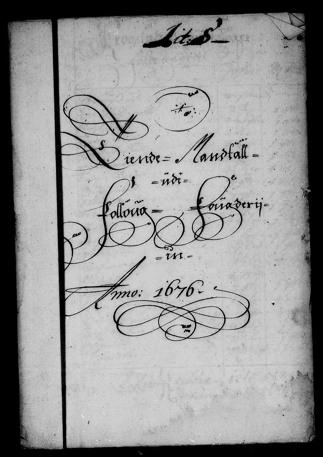 Rentekammeret inntil 1814, Reviderte regnskaper, Stiftamtstueregnskaper, Landkommissariatet på Akershus og Akershus stiftamt, AV/RA-EA-5869/R/Rb/L0125: Akershus stiftamt, 1676