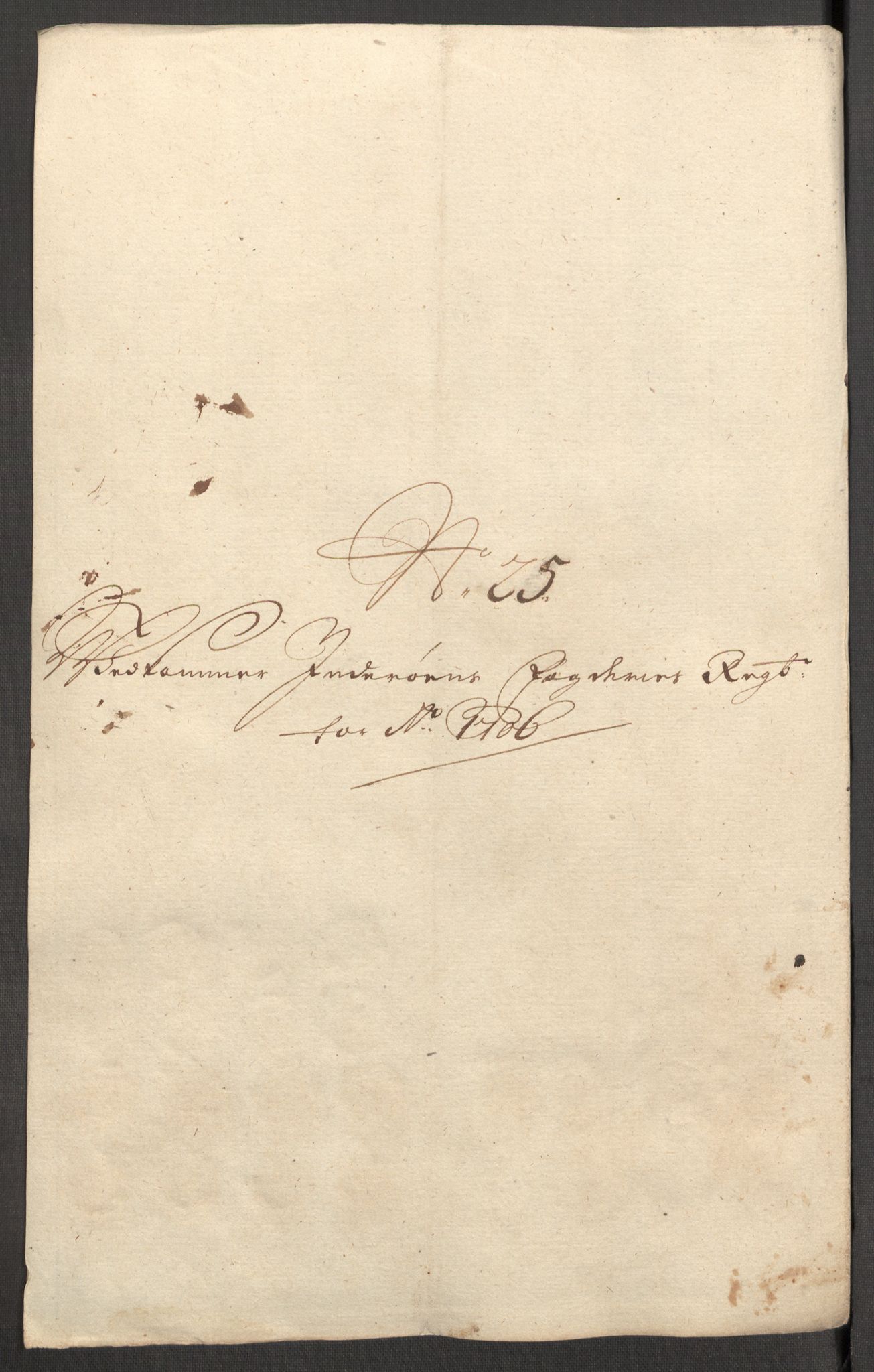 Rentekammeret inntil 1814, Reviderte regnskaper, Fogderegnskap, RA/EA-4092/R63/L4315: Fogderegnskap Inderøy, 1706-1707, p. 207