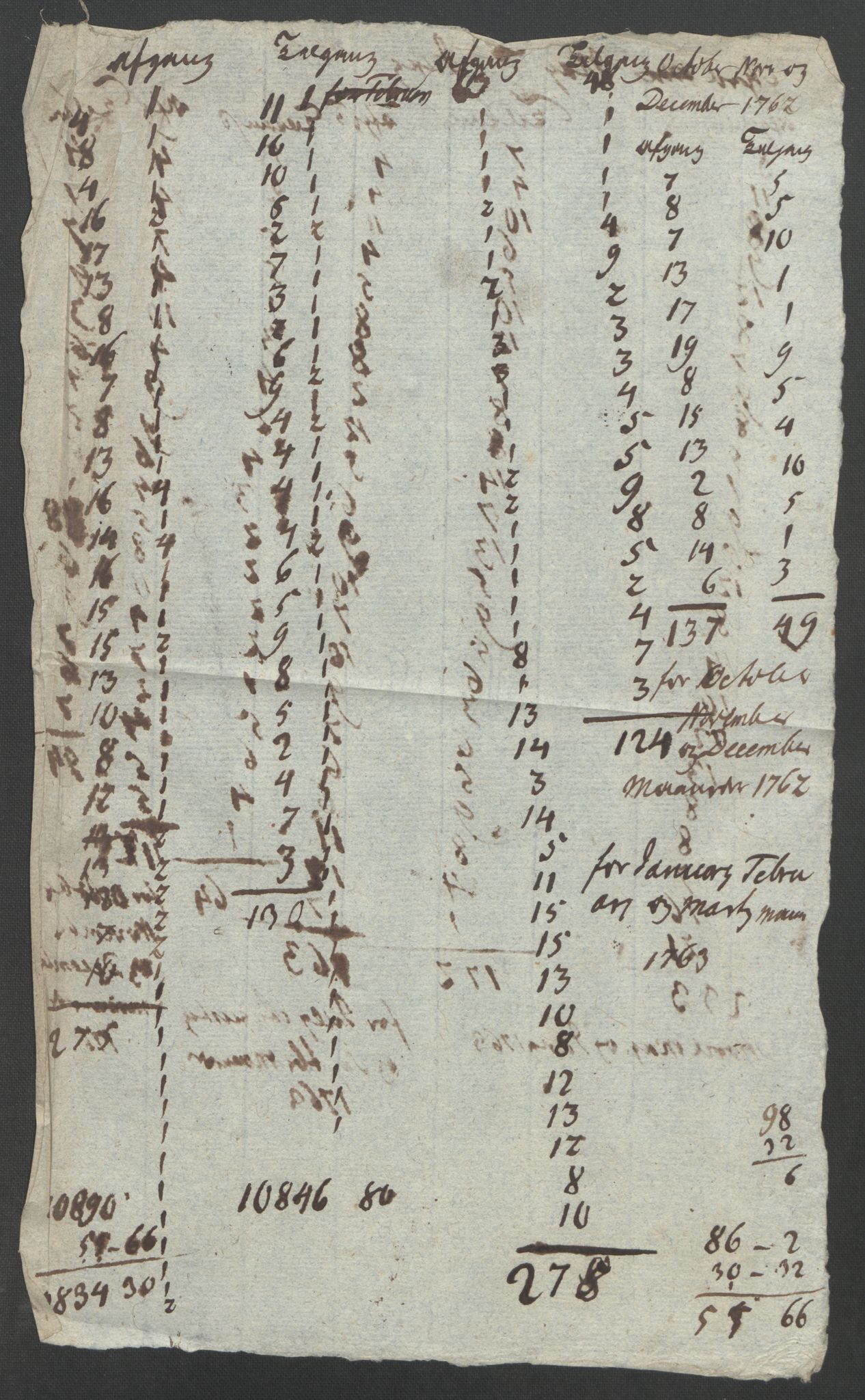 Rentekammeret inntil 1814, Reviderte regnskaper, Fogderegnskap, RA/EA-4092/R46/L2835: Ekstraskatten Jæren og Dalane, 1762-1764, p. 139