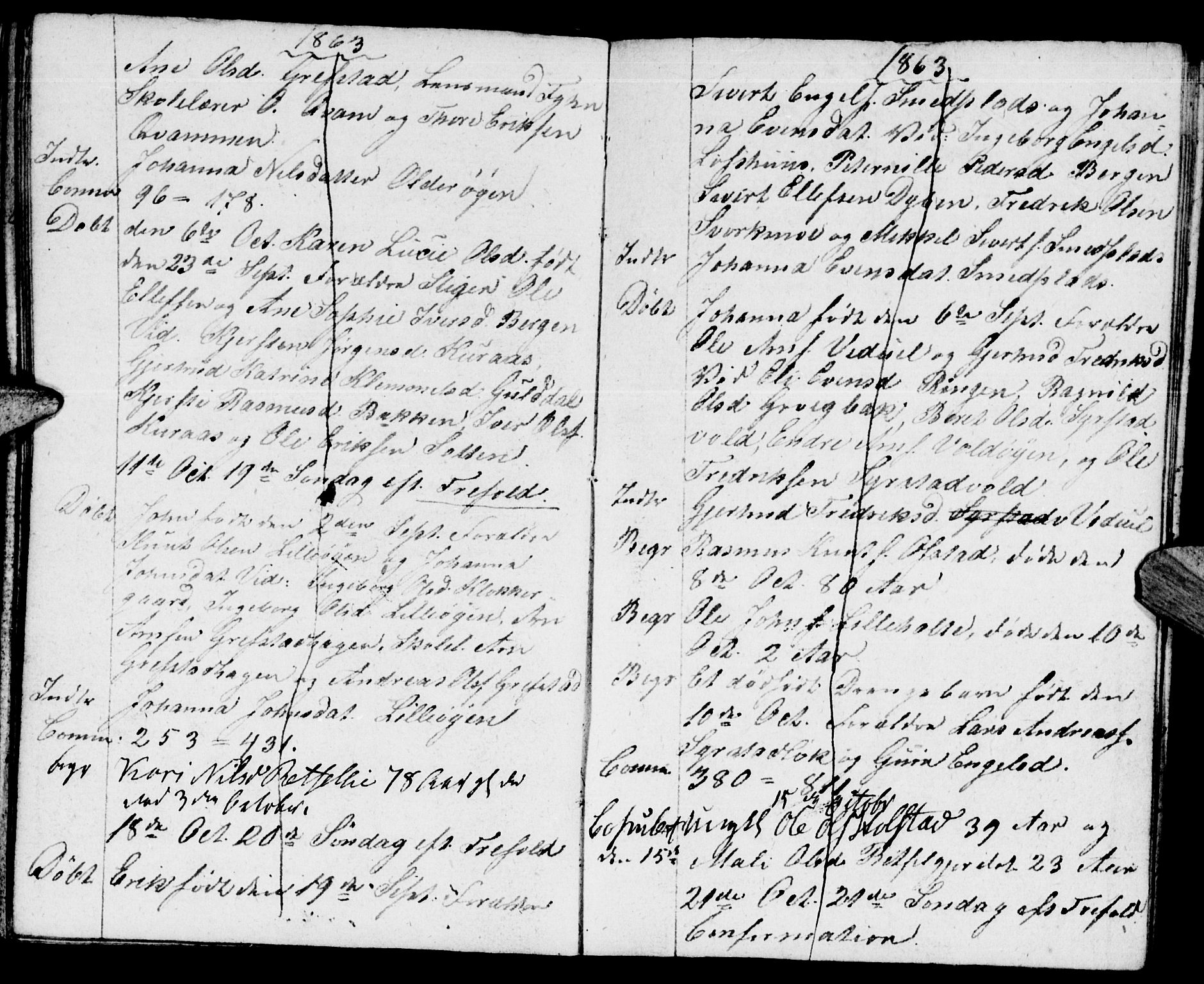 Meldal sokneprestkontor, AV/SAT-A-1123/1/I/I1/I1f/L0008: Parish register draft no. 672I1F, 1827-1866