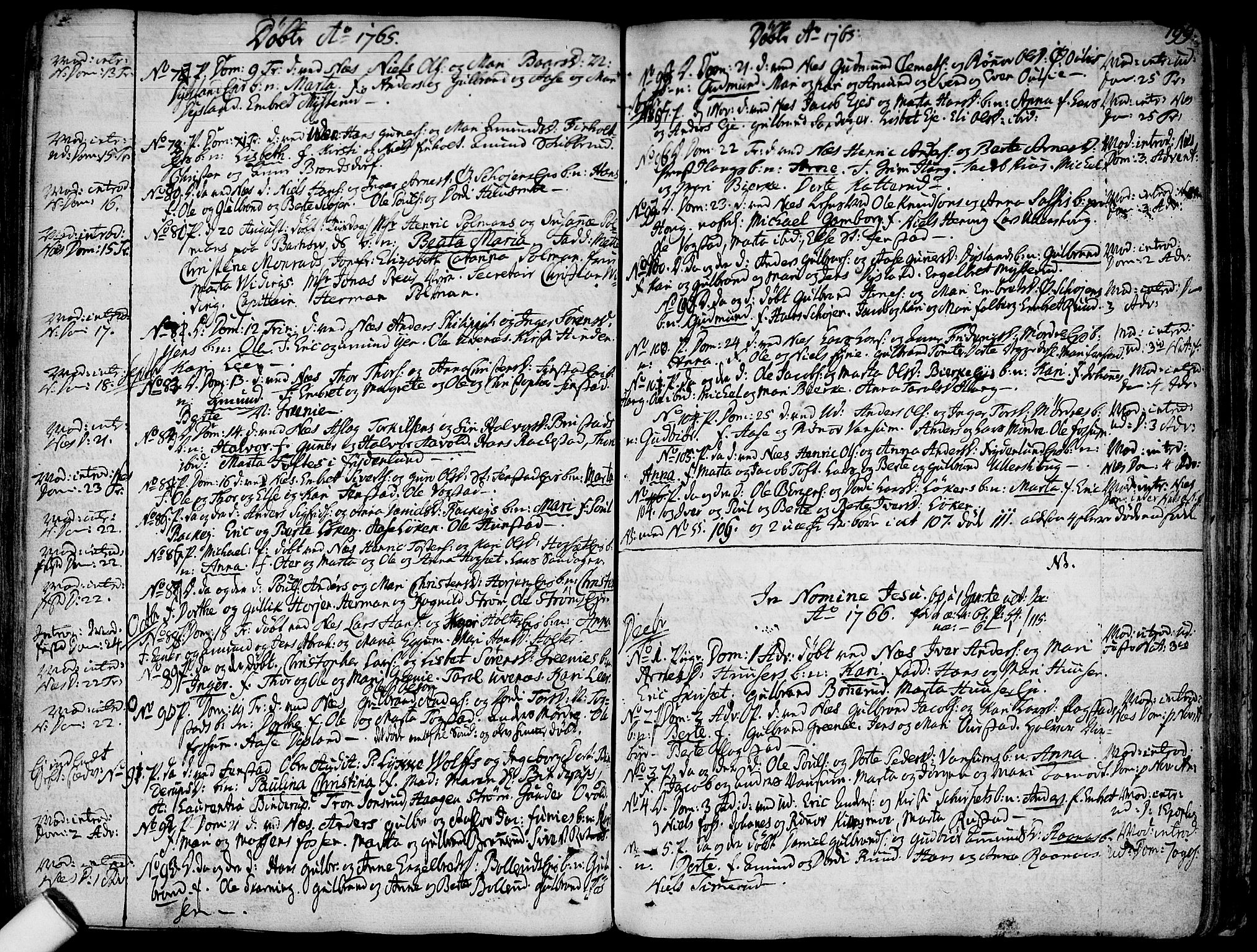 Nes prestekontor Kirkebøker, SAO/A-10410/F/Fa/L0003: Parish register (official) no. I 3, 1734-1781, p. 199