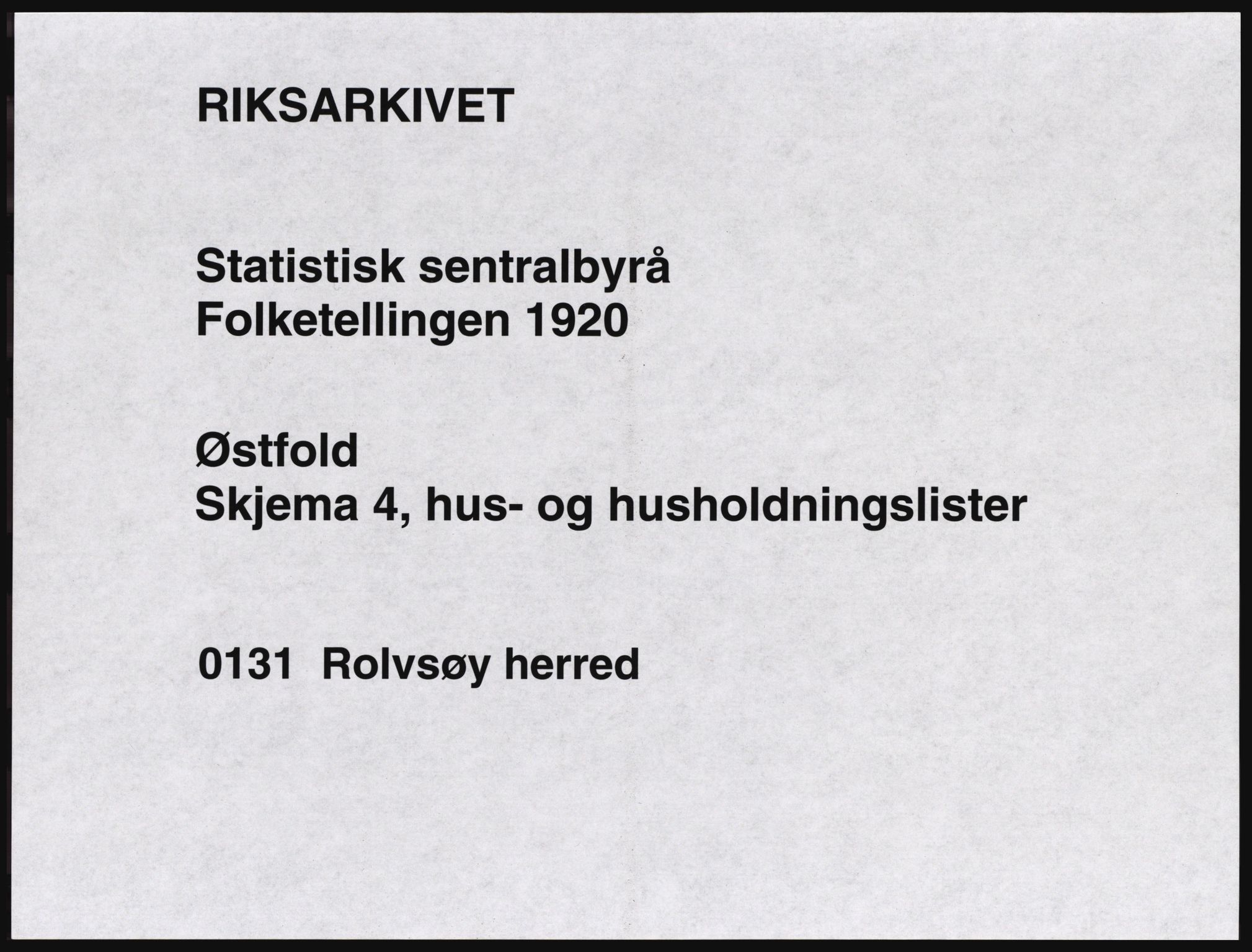 SAO, 1920 census for Rolvsøy, 1920, p. 25