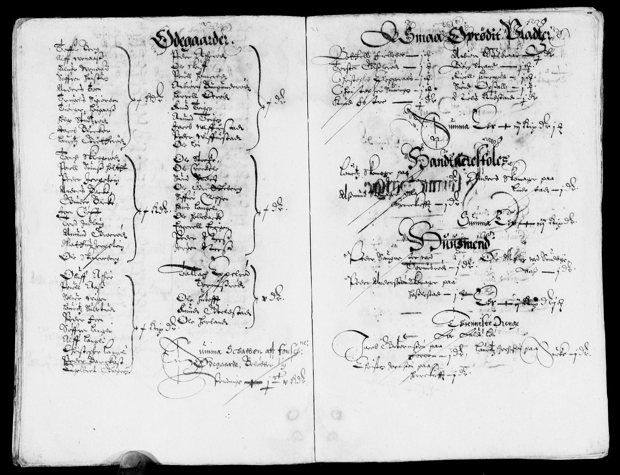 Rentekammeret inntil 1814, Reviderte regnskaper, Lensregnskaper, AV/RA-EA-5023/R/Rb/Rbo/L0024: Tønsberg len, 1642-1644