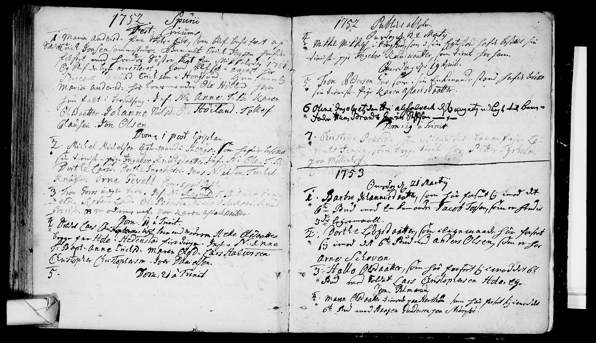 Eiker kirkebøker, AV/SAKO-A-4/F/Fa/L0004: Parish register (official) no. I 4, 1705-1763