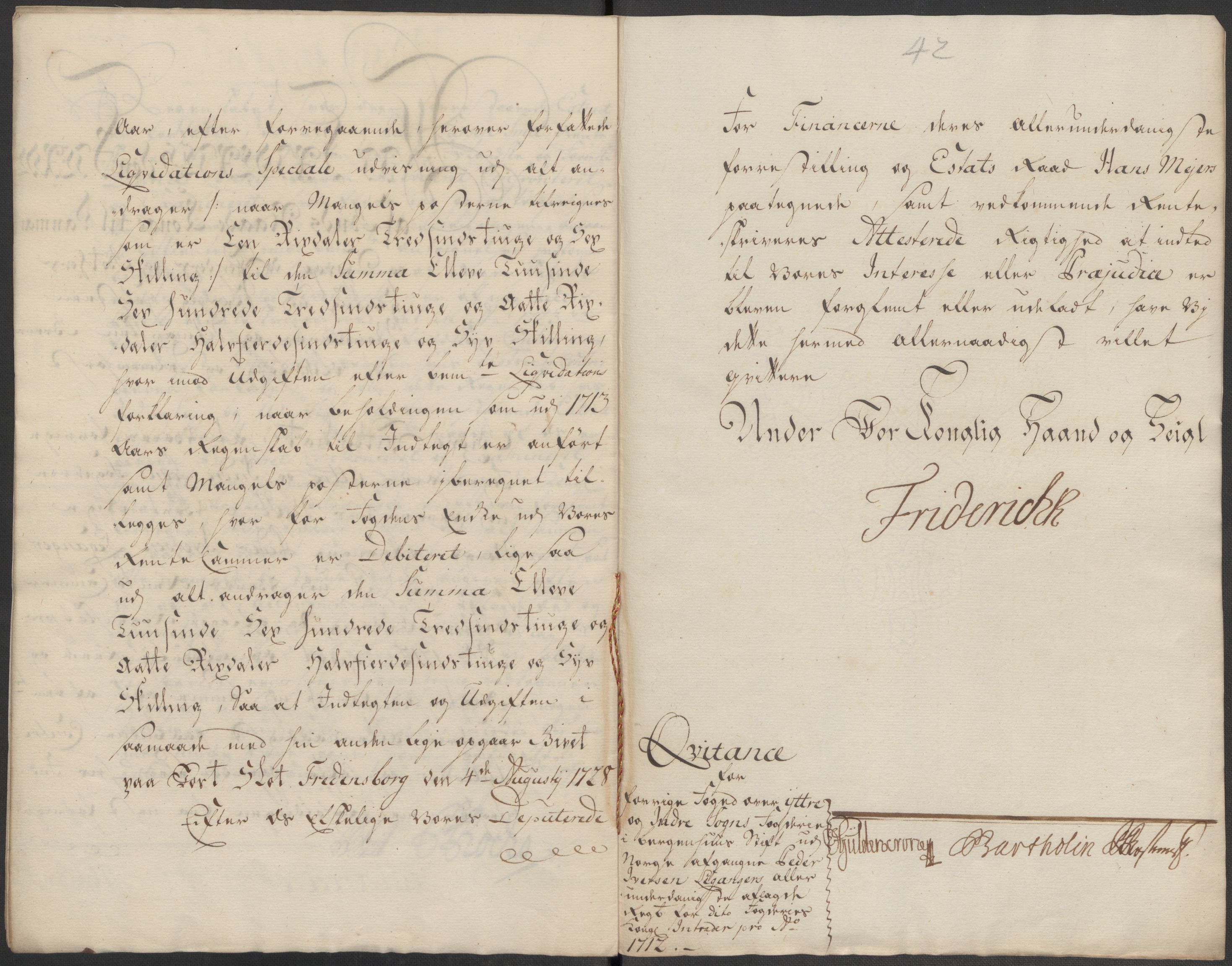 Rentekammeret inntil 1814, Reviderte regnskaper, Fogderegnskap, RA/EA-4092/R52/L3318: Fogderegnskap Sogn, 1712, p. 17