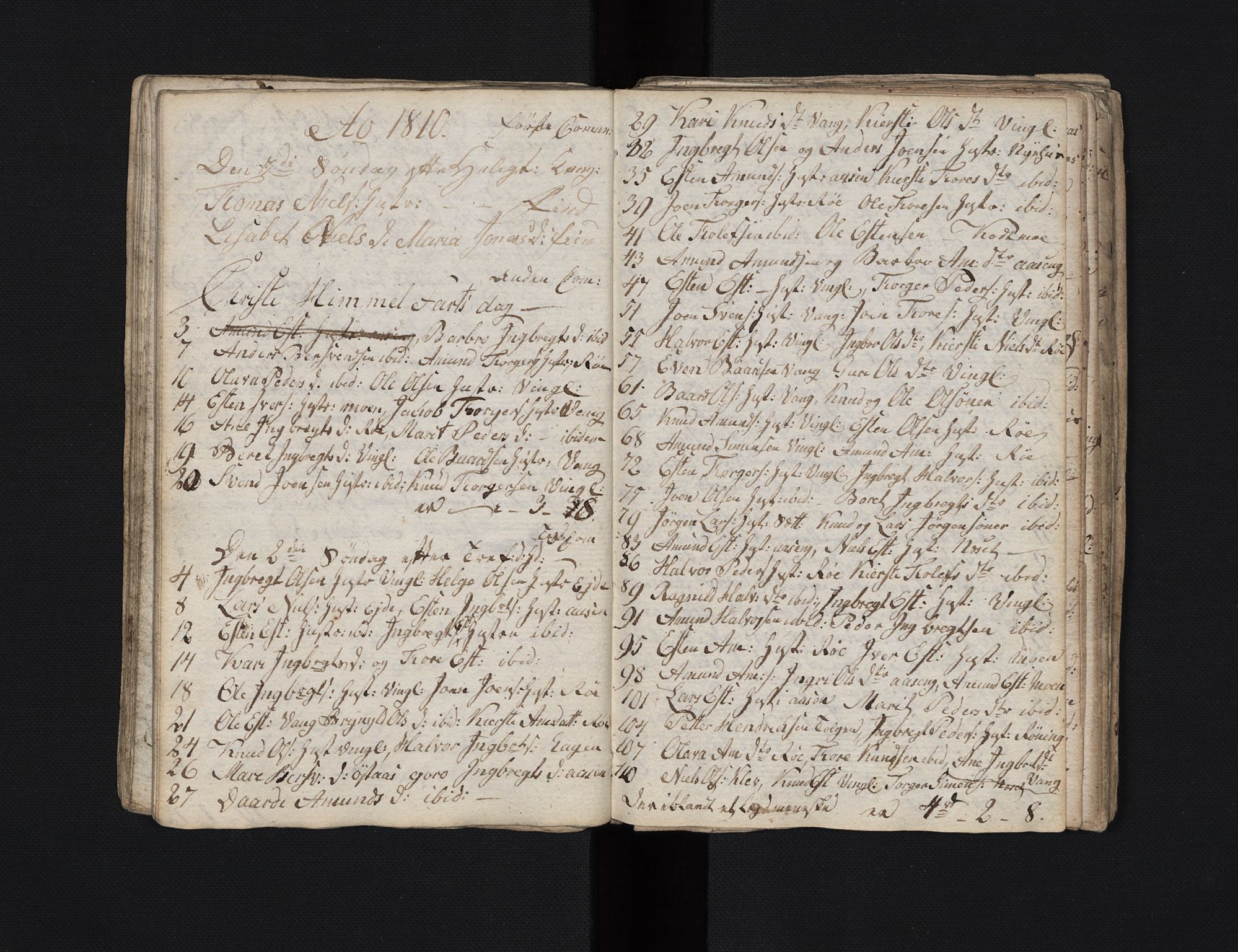 Tolga prestekontor, AV/SAH-PREST-062/L/L0021: Parish register (copy) no. 21, 1804-1823