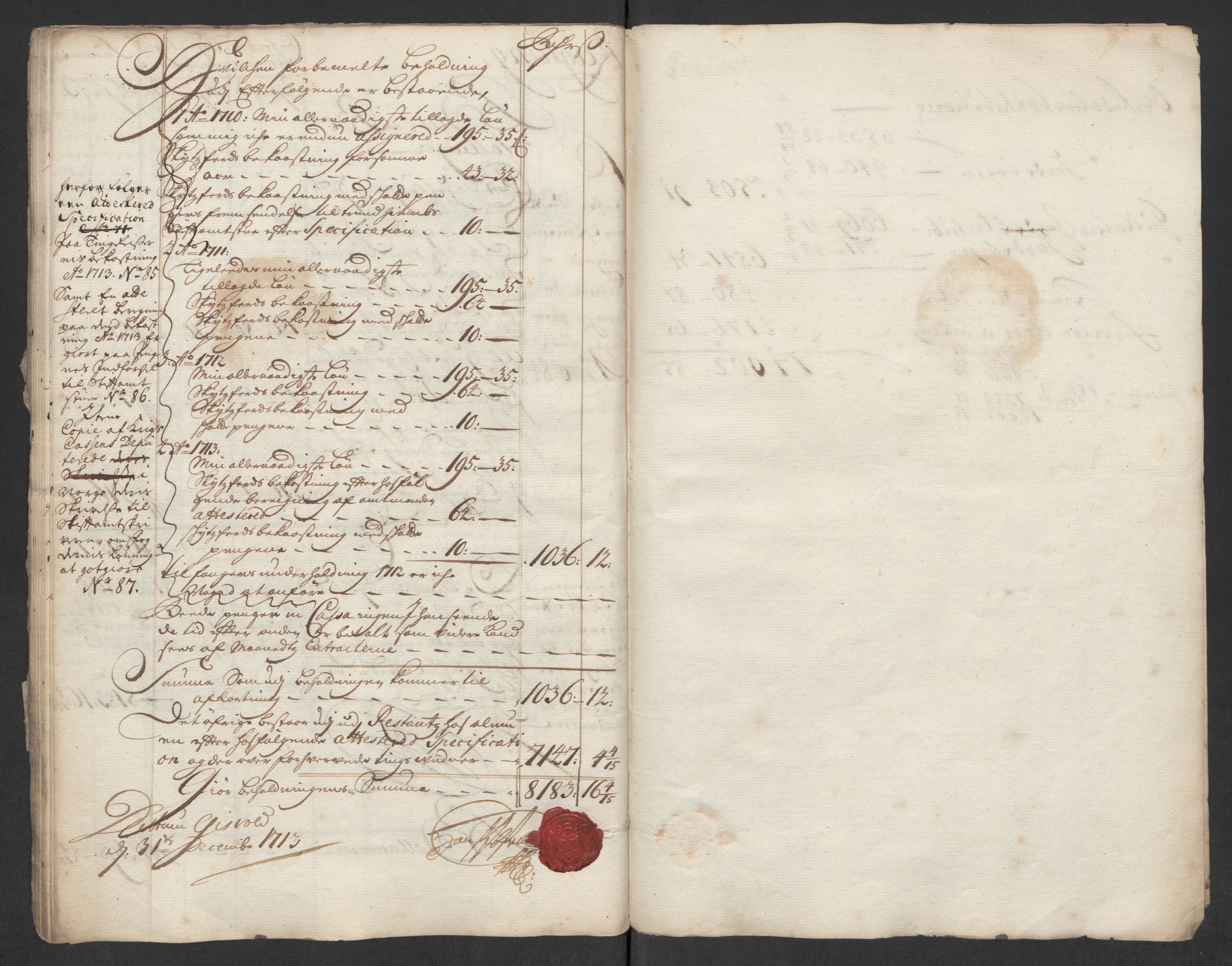 Rentekammeret inntil 1814, Reviderte regnskaper, Fogderegnskap, AV/RA-EA-4092/R60/L3964: Fogderegnskap Orkdal og Gauldal, 1713, p. 24