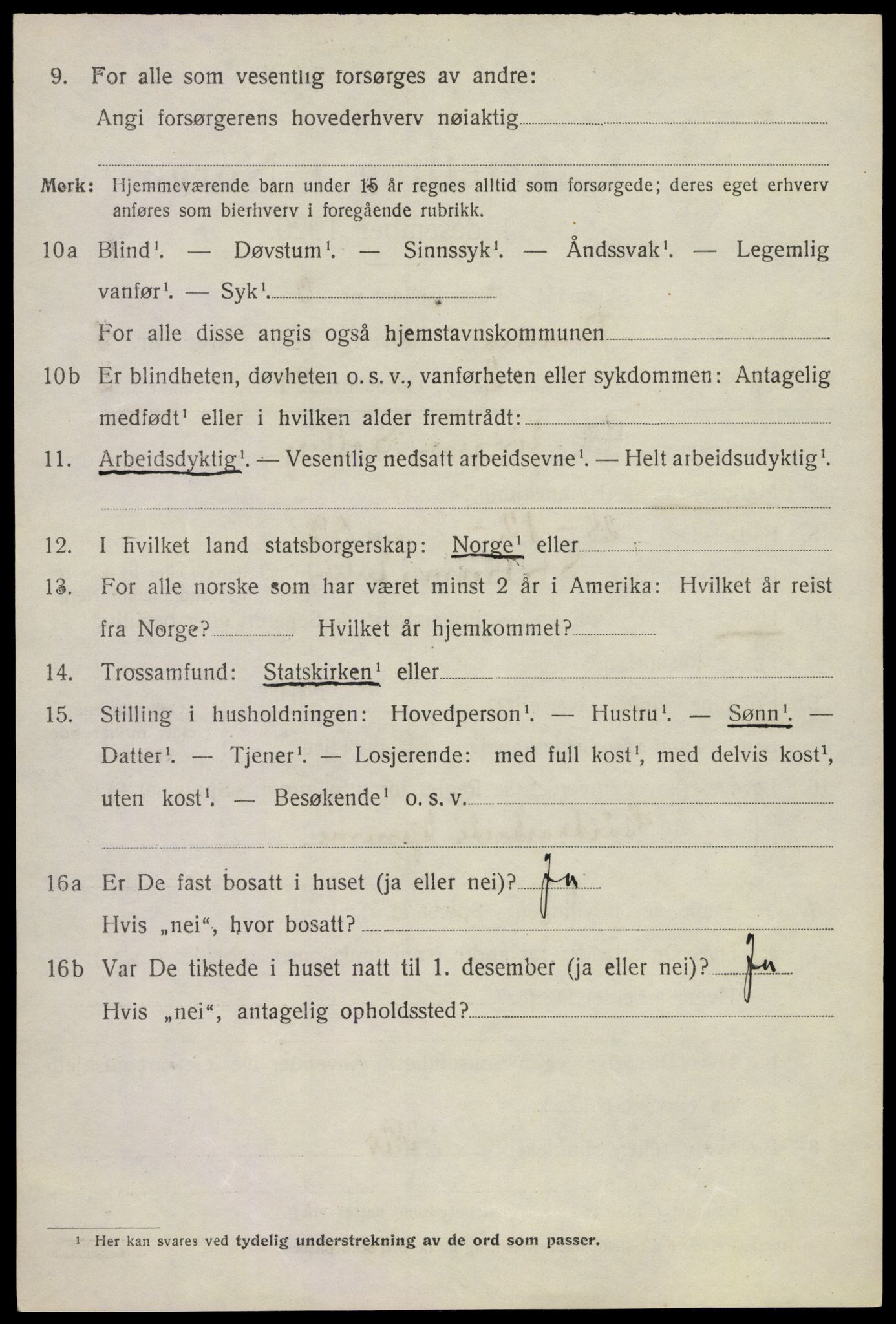 SAKO, 1920 census for Ramnes, 1920, p. 4987