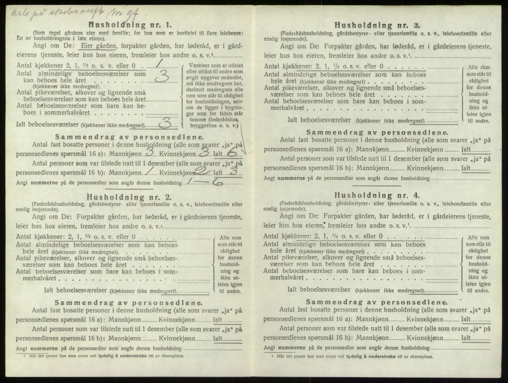 SAO, 1920 census for Hvaler, 1920, p. 737